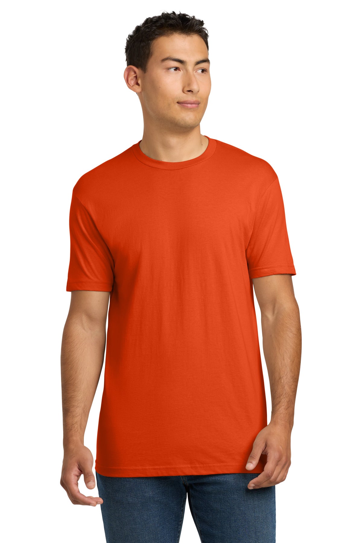Next Level Apparel Adult Cotton Tee. NL3600 - Classic Orange - front