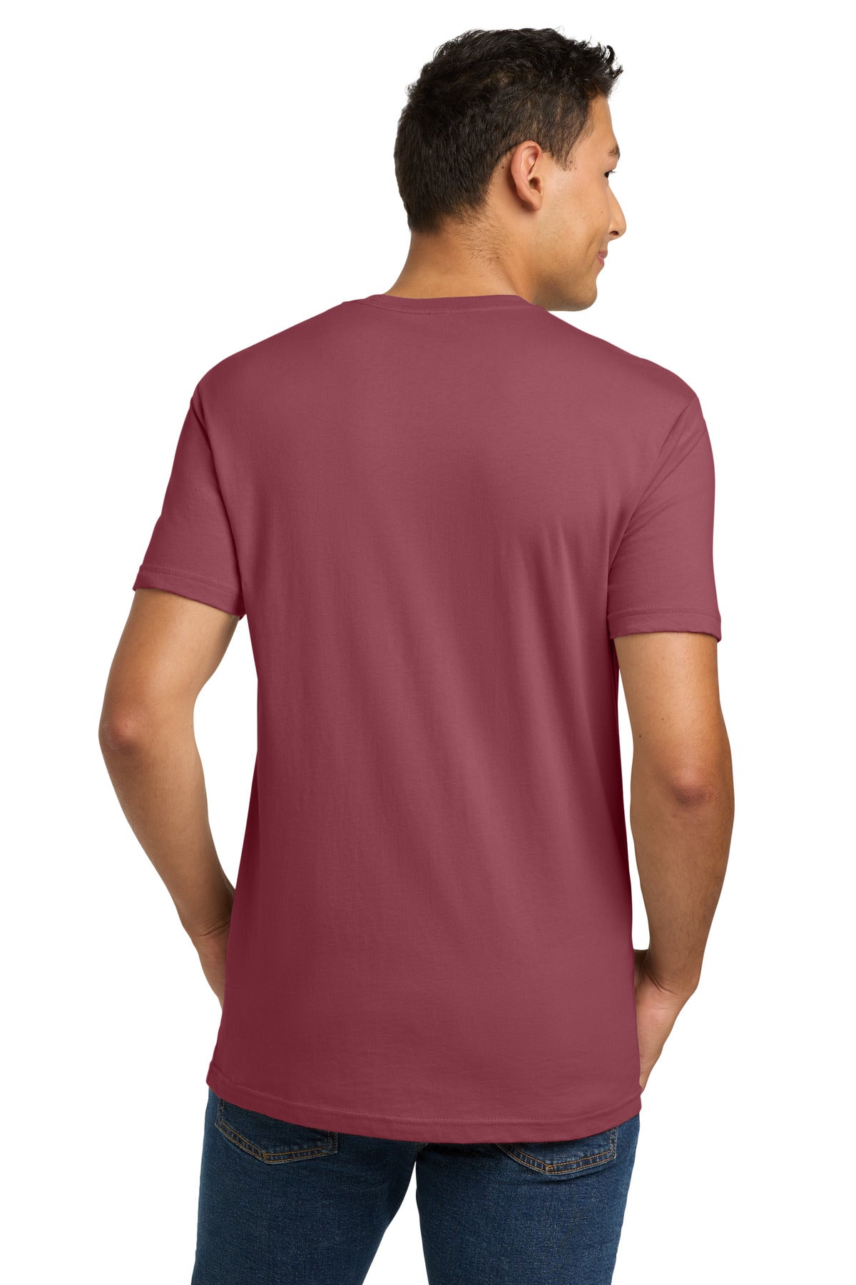 Next Level Apparel Adult Cotton Tee. NL3600 - Mauve - back