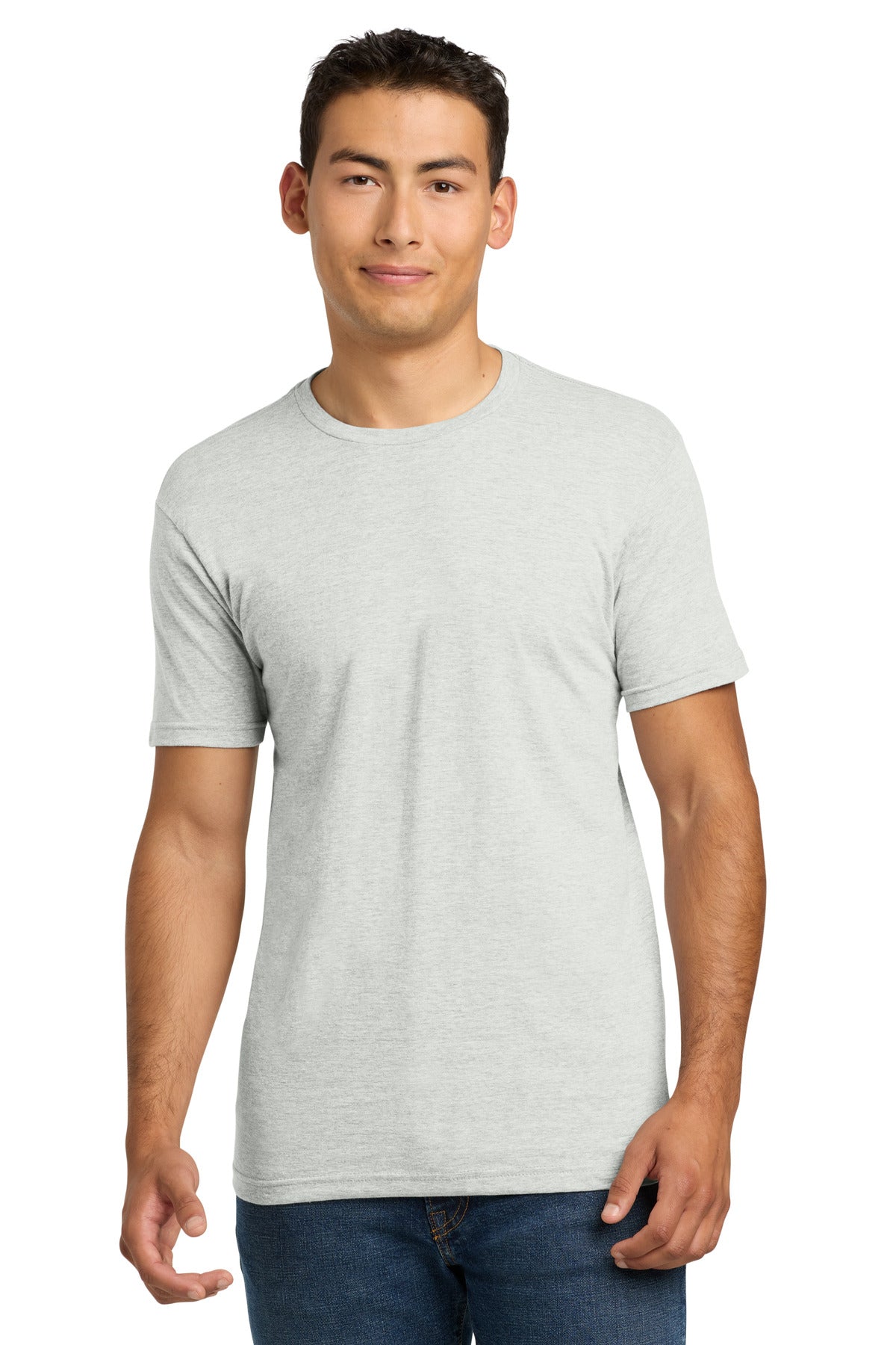Next Level Apparel Adult Cotton Tee. NL3600 - Oatmeal - front