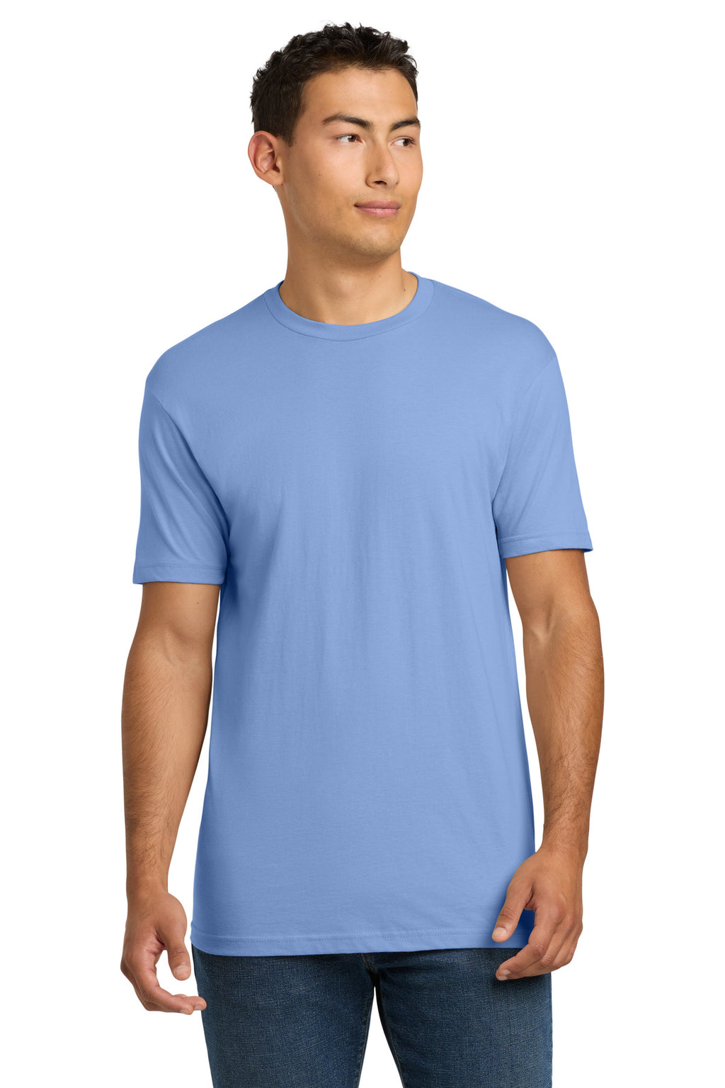 Next Level Apparel Adult Cotton Tee. NL3600 - Peri Blue - front