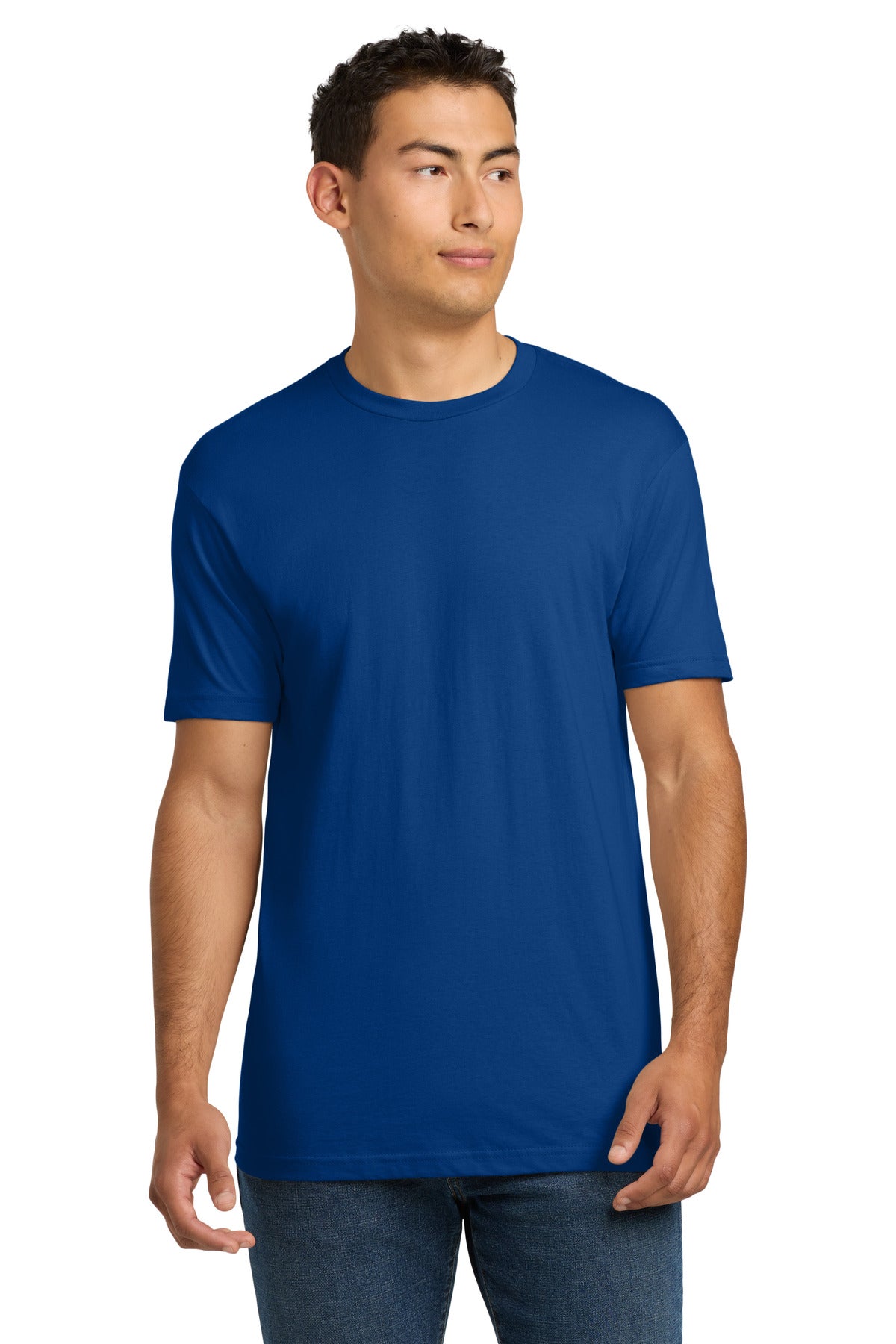 Next Level Apparel Adult Cotton Tee. NL3600 - Royal - front