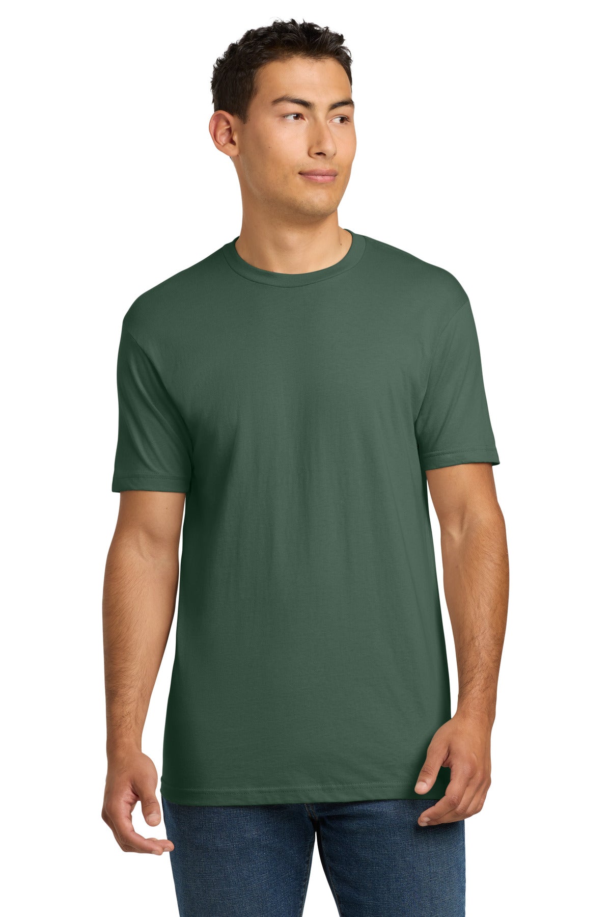 Next Level Apparel Adult Cotton Tee. NL3600 - Royal Pine - front