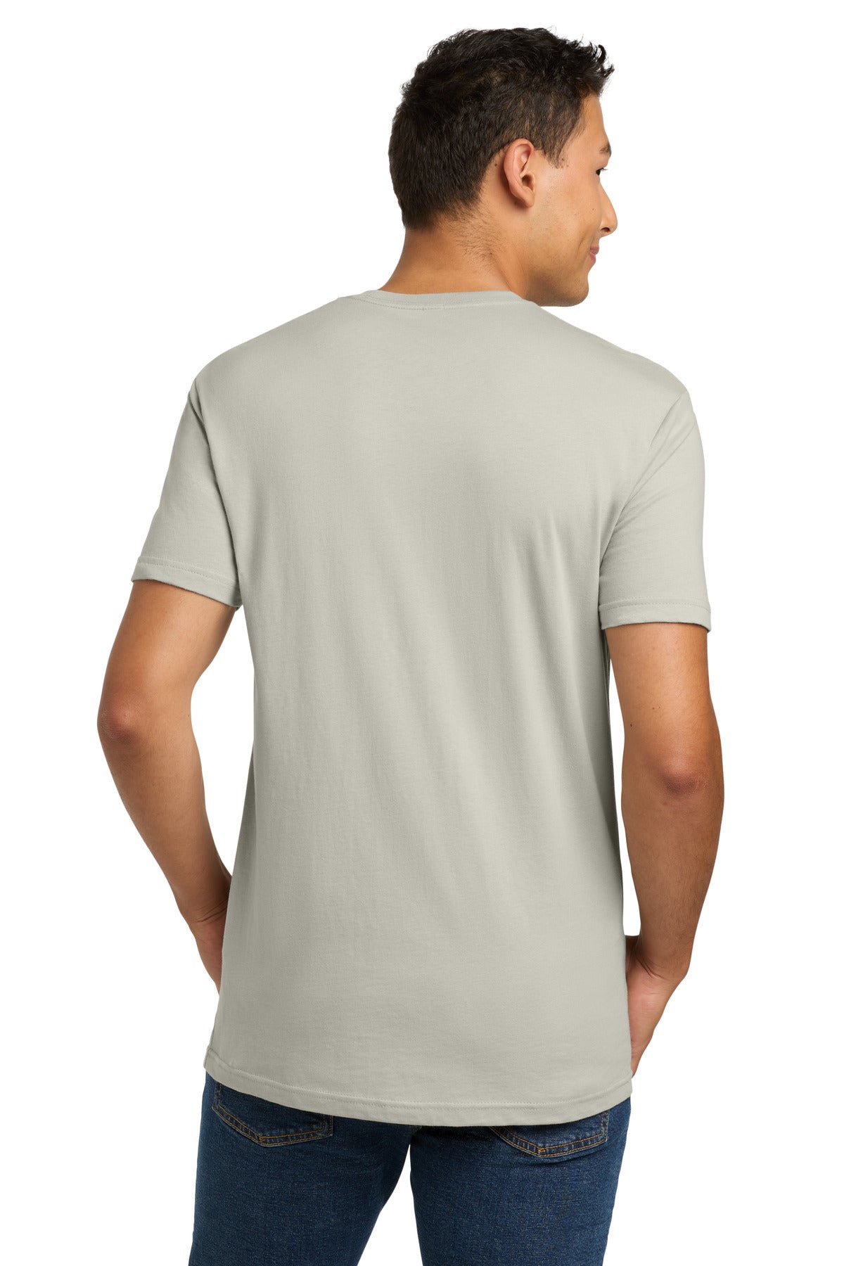 Next Level Apparel Adult Cotton Tee. NL3600 - Sand - back