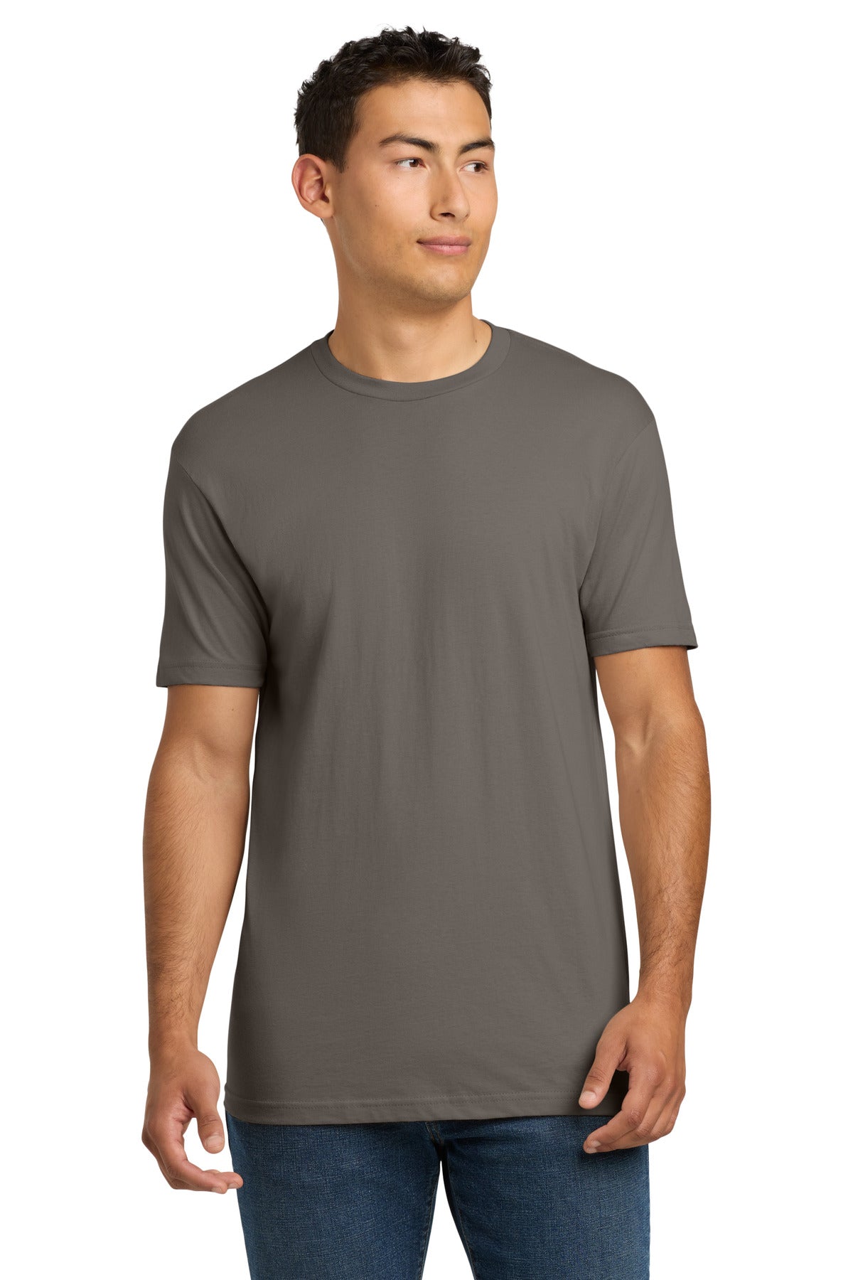 Next Level Apparel Adult Cotton Tee. NL3600 - Shiitake - front