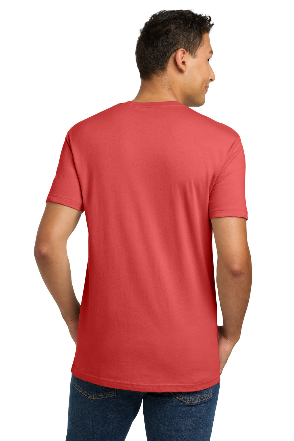 Next Level Apparel Adult Cotton Tee. NL3600 - Watermelon - back
