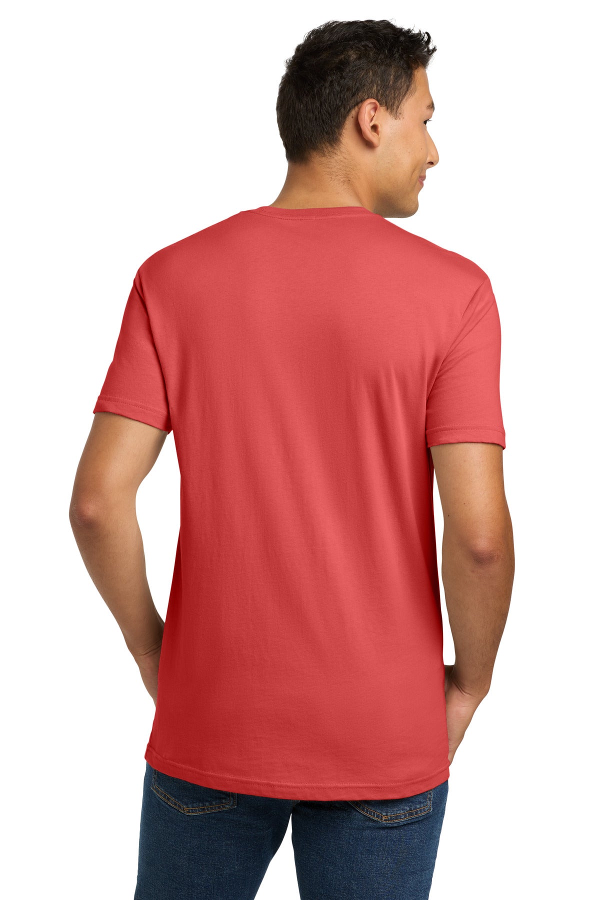 Next Level Apparel Adult Cotton Tee. NL3600 - Watermelon - back