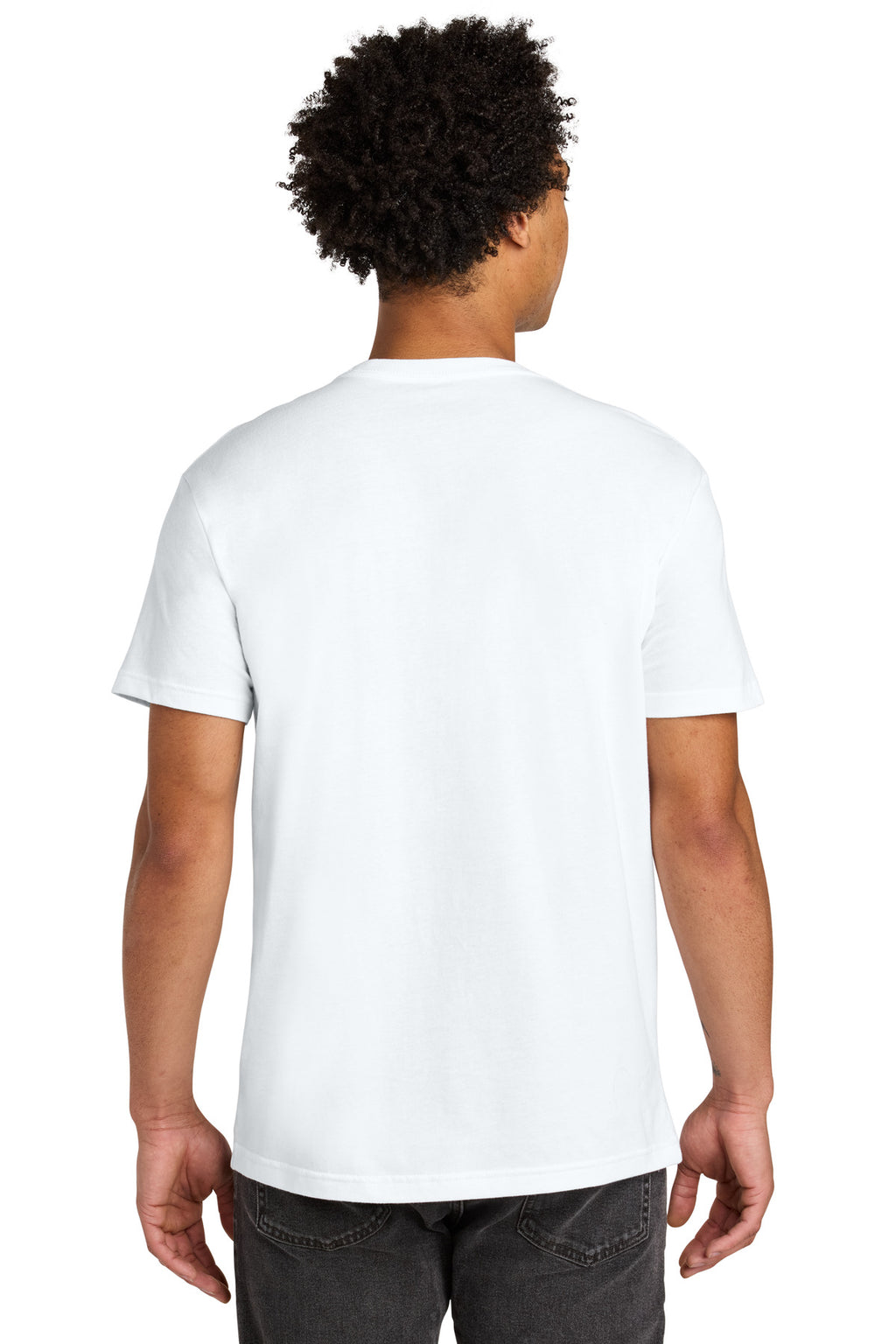 Next Level Apparel Cotton Pocket Tee NL3605 - White - back