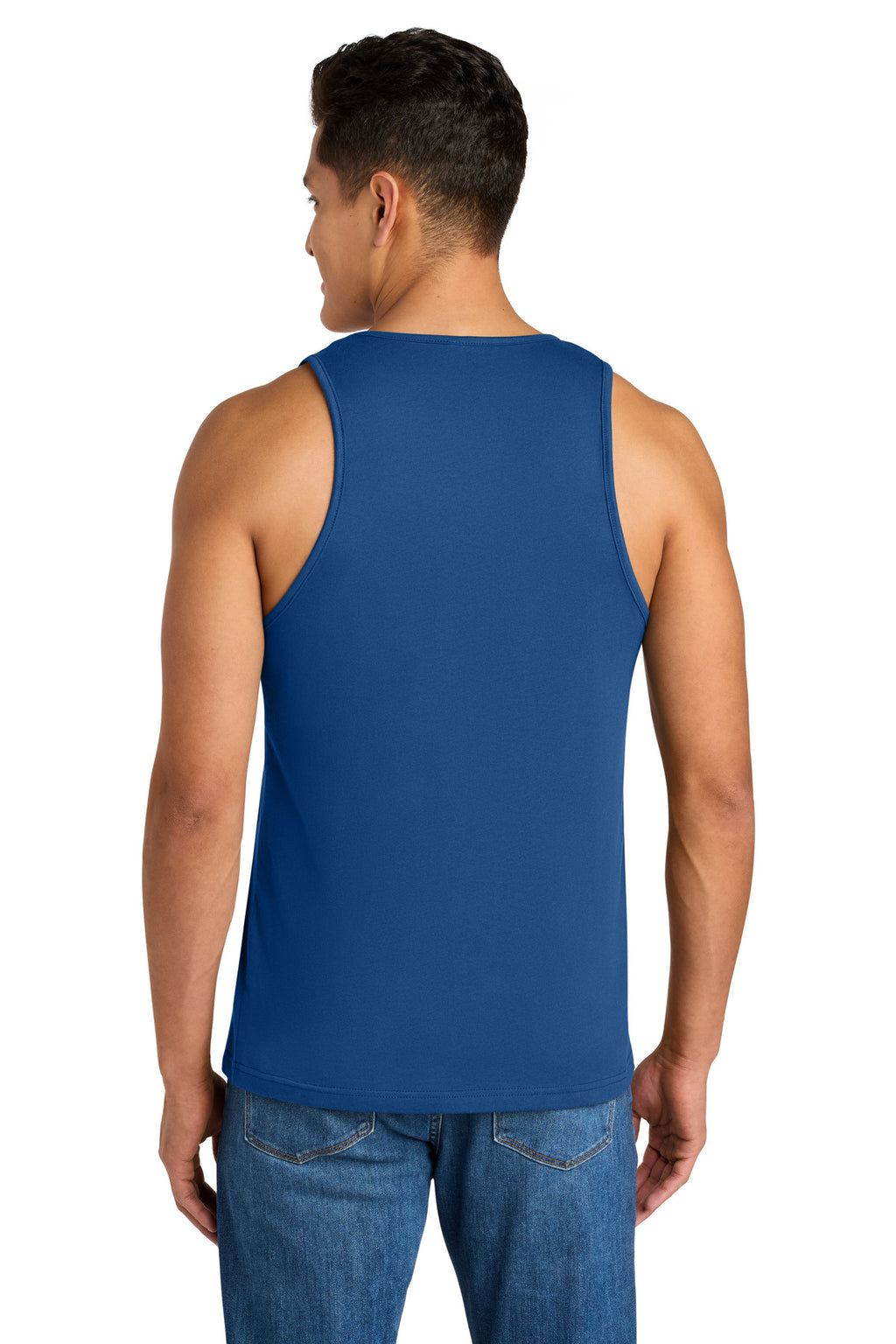 Next Level Apparel Cotton Muscle Tank NL3633 - Royal - back