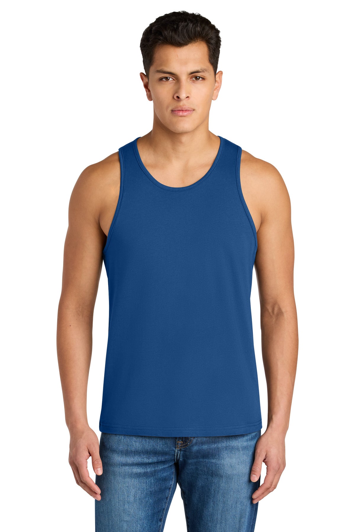 Next Level Apparel Cotton Muscle Tank NL3633 - Royal - front