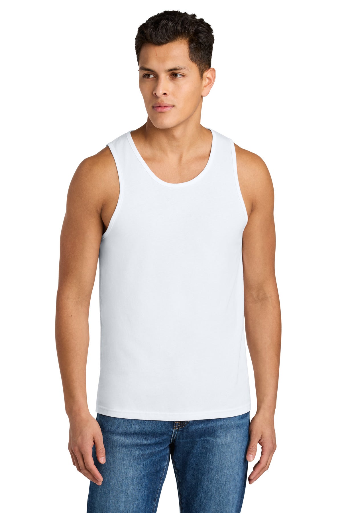 Next Level Apparel Cotton Muscle Tank NL3633 - White - front