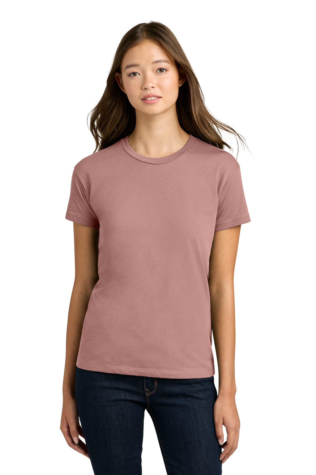 Next Level Apparel Women's Cotton Relaxed Tee NL3910 - Desert Pink - front