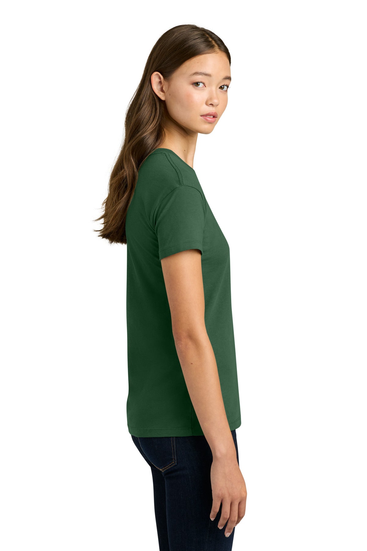 Next Level Apparel Women's Cotton Relaxed Tee NL3910 - Royal Pine - side
