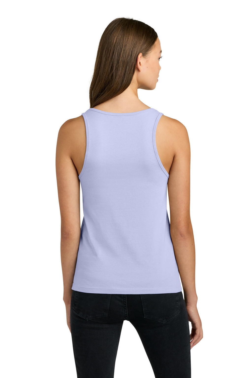Next Level Apparel Women's Cotton Tank NL3933 - Lavender - back