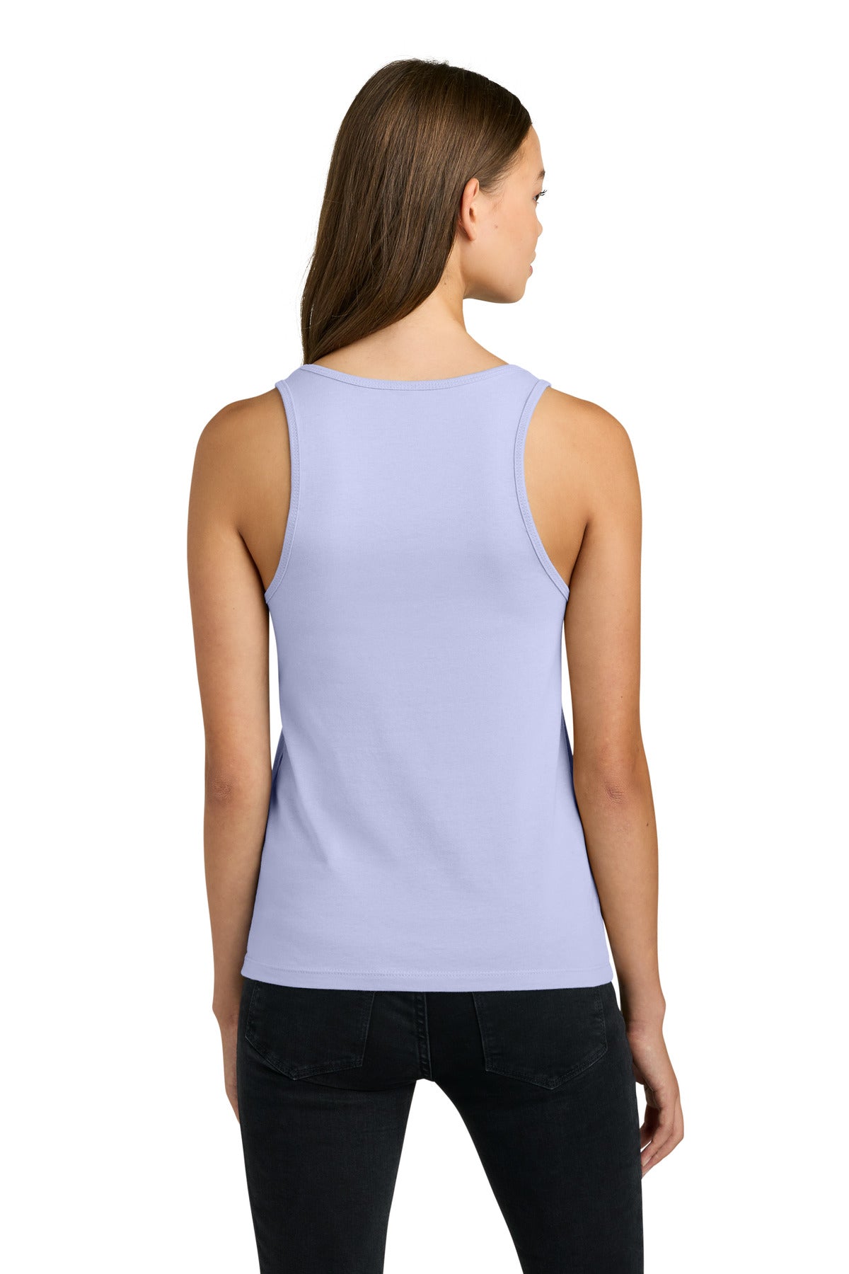 Next Level Apparel Women's Cotton Tank NL3933 - Lavender - back