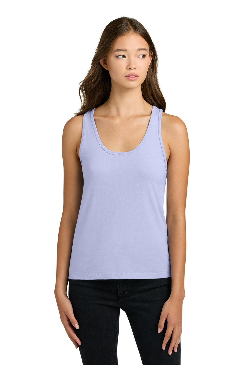 Next Level Apparel Women's Cotton Tank NL3933 - Lavender - front