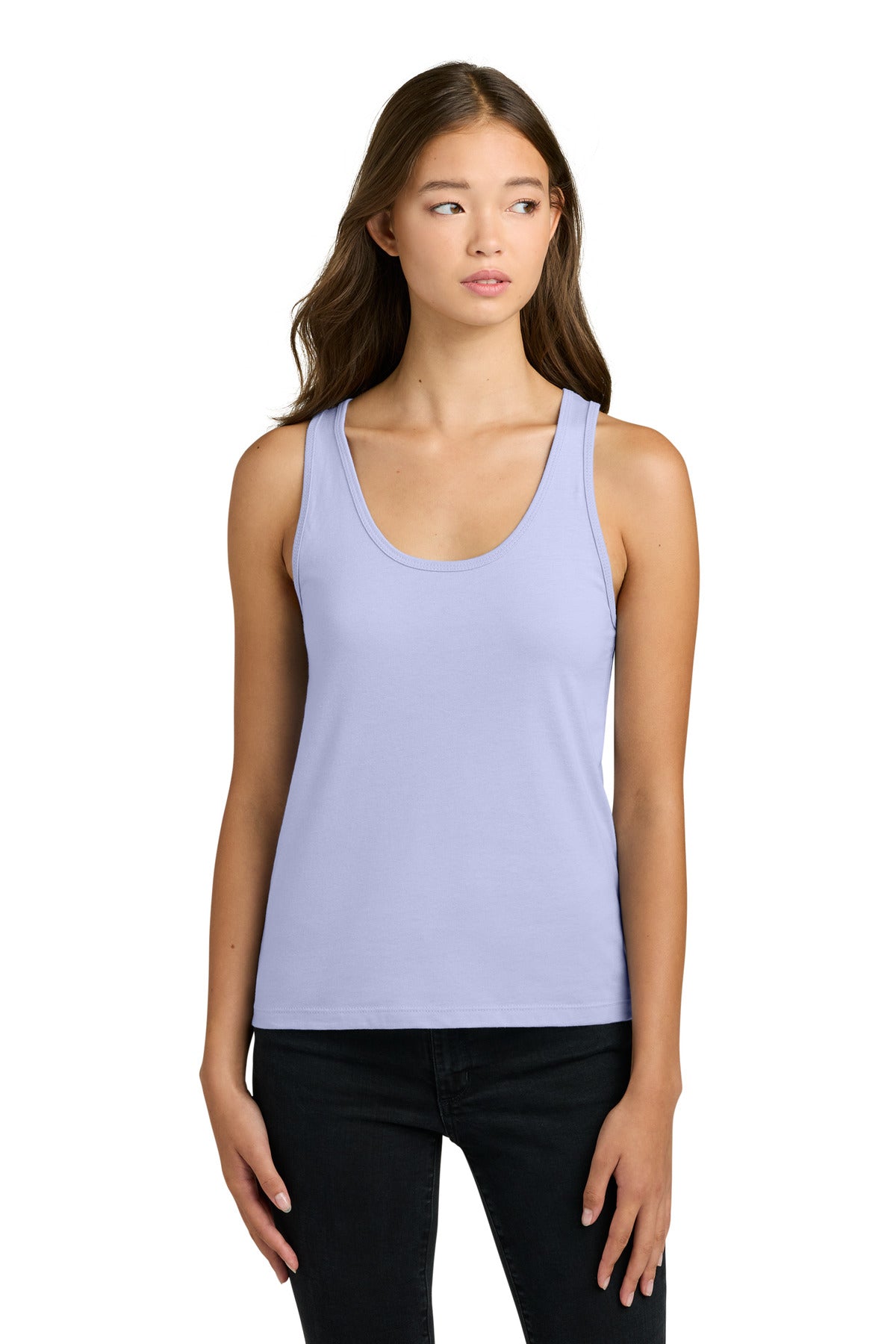 Next Level Apparel Women's Cotton Tank NL3933 - Lavender - front
