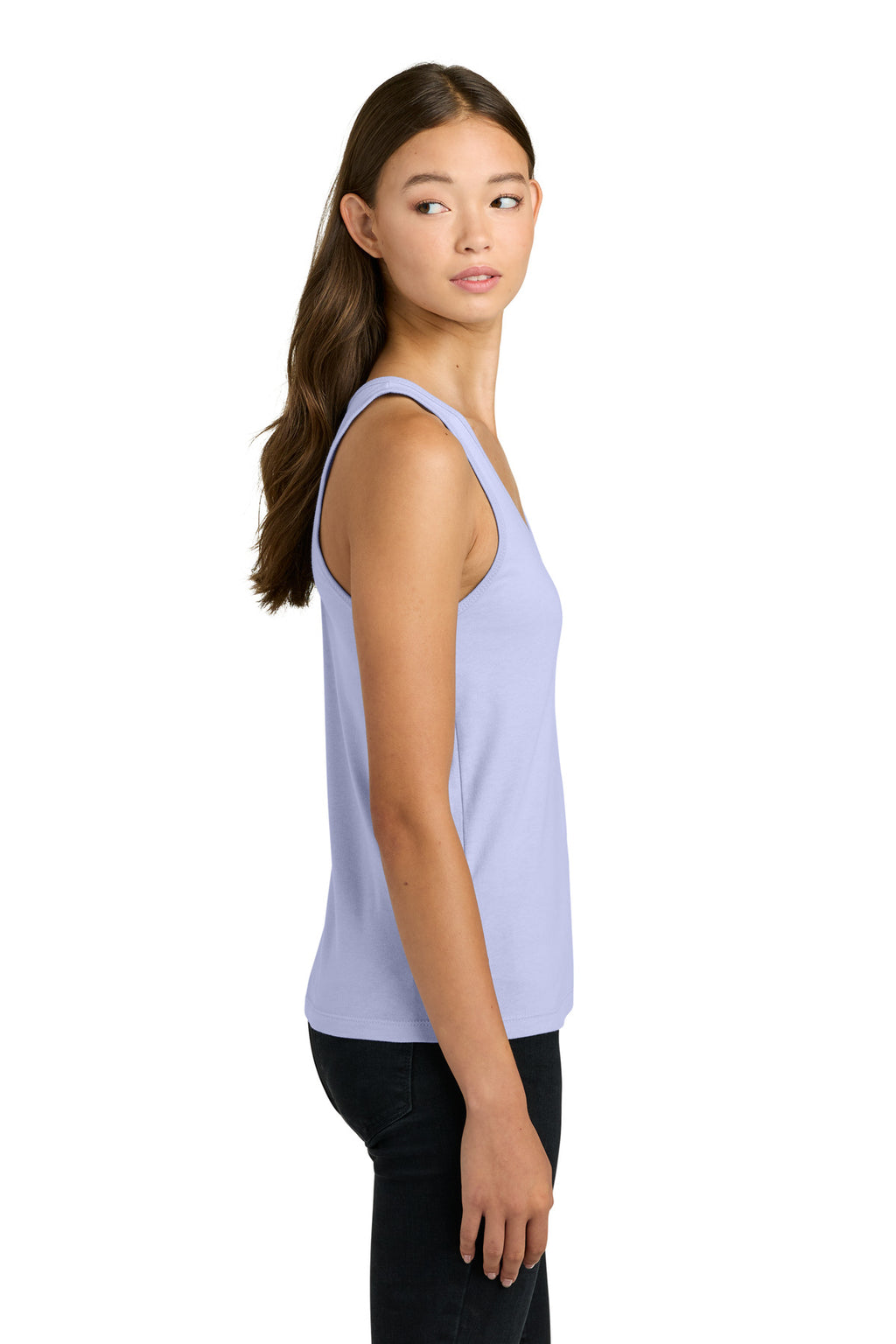 Next Level Apparel Women's Cotton Tank NL3933 - Lavender - side