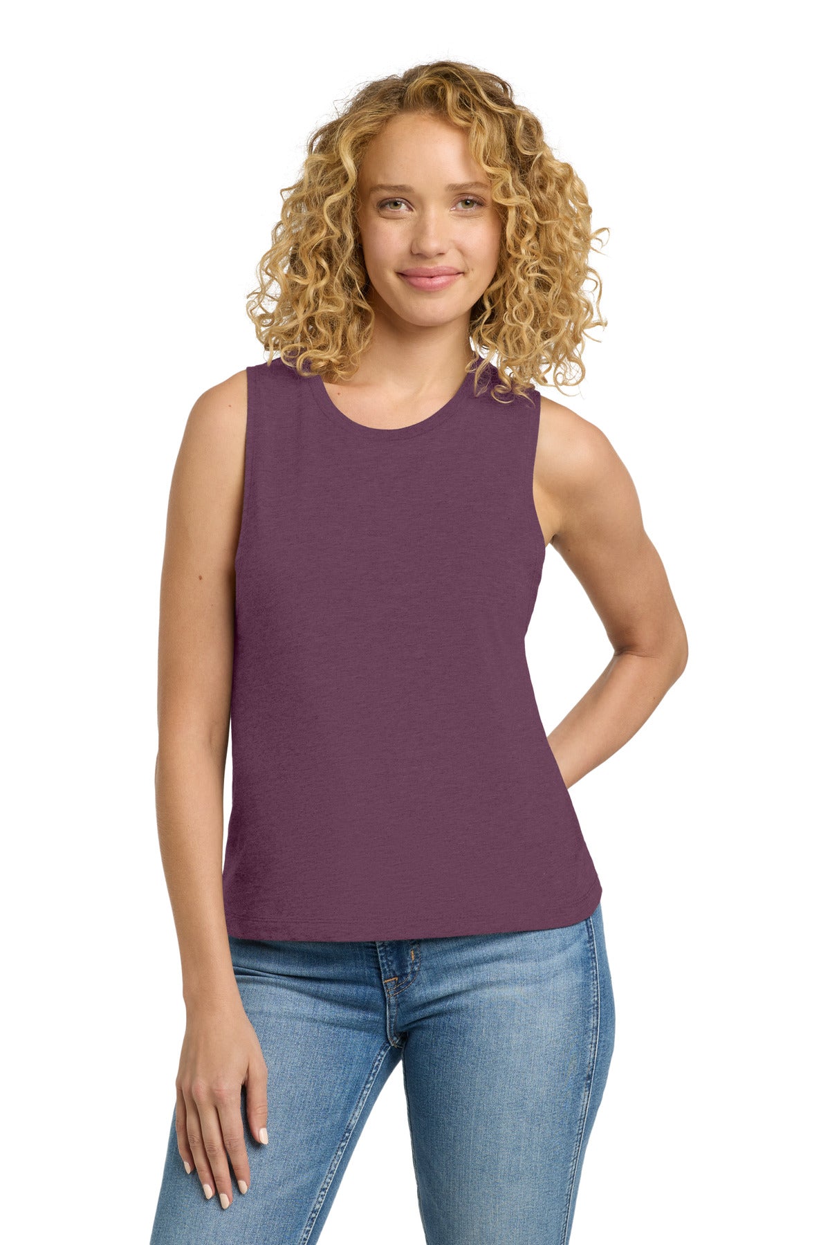 Next Level Apparel Women's Festival Muscle Tank. NL5013 - Shiraz - front