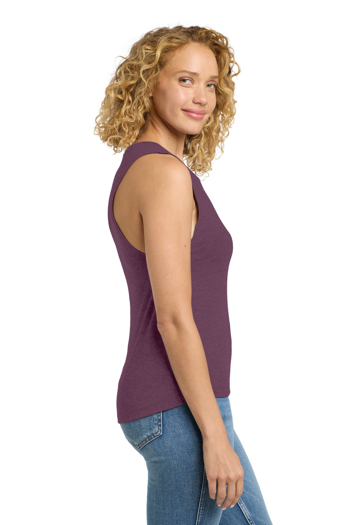 Next Level Apparel Women's Festival Muscle Tank. NL5013 - Shiraz - side