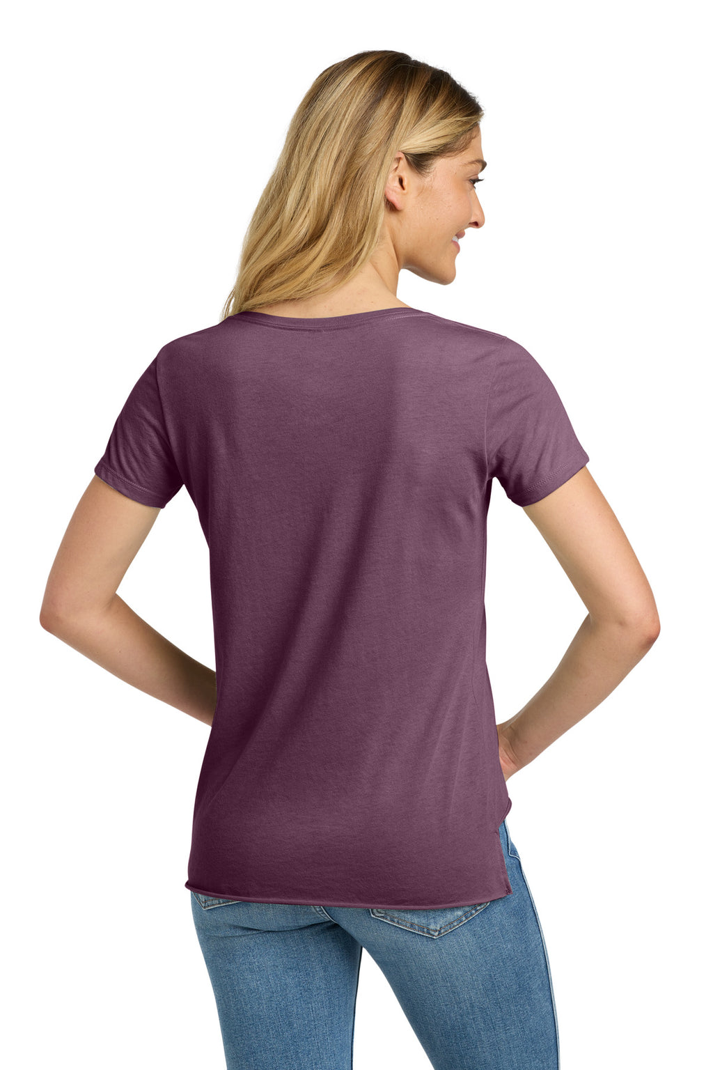 Next Level Apparel Women's Festival Scoop Neck Tee. NL5030 - Shiraz - back