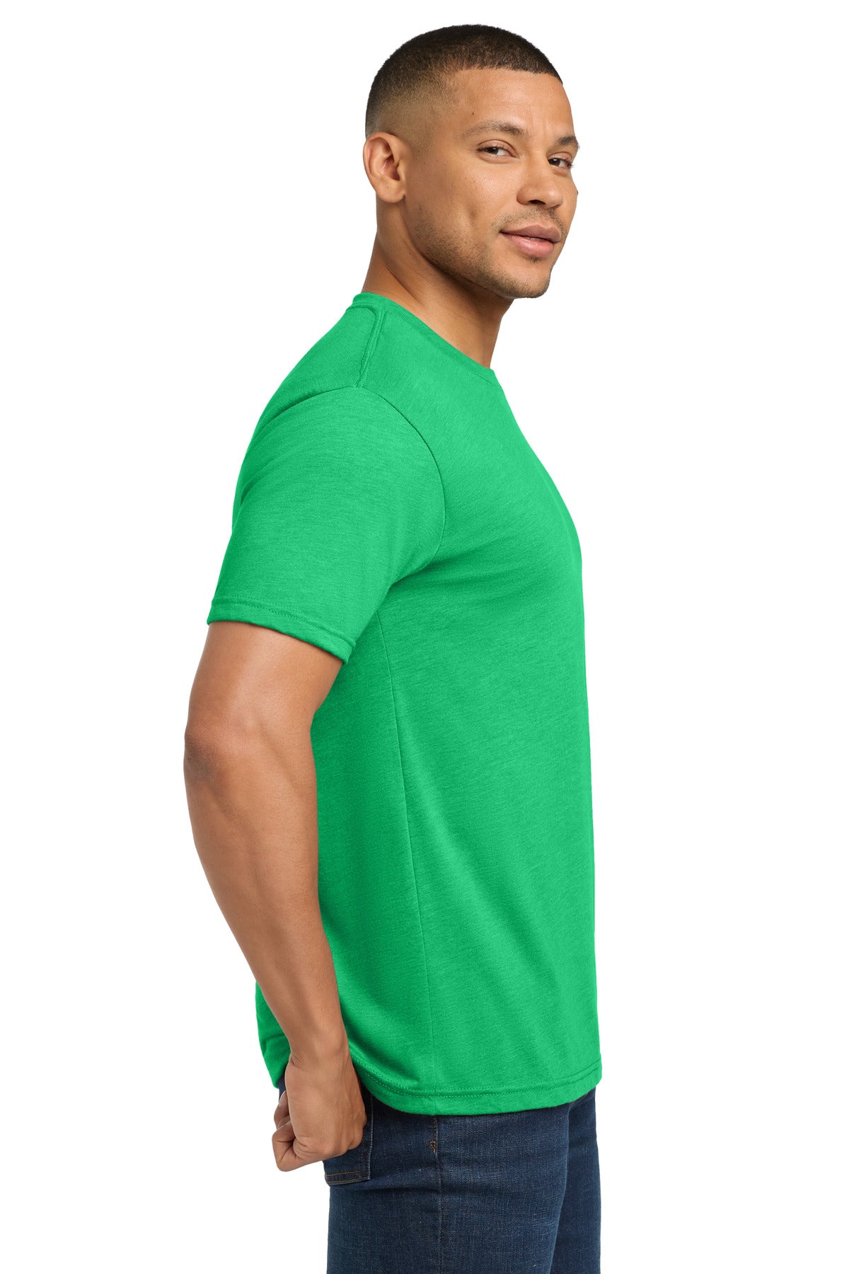 Next Level Apparel Adult Tri-Blend Tee. NL6010 - Envy - side