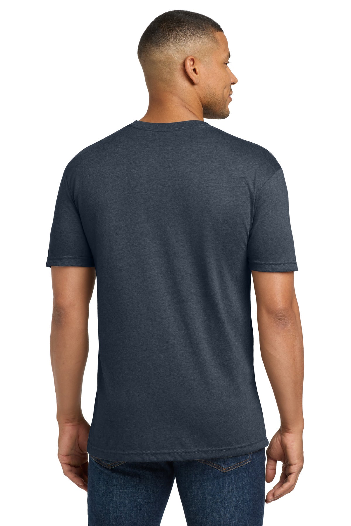 Next Level Apparel Adult Tri-Blend Tee. NL6010 - Legion Blue - back