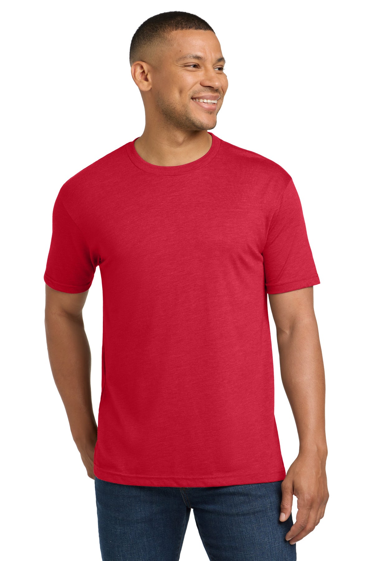 Next Level Apparel Adult Tri-Blend Tee. NL6010 - Red - front