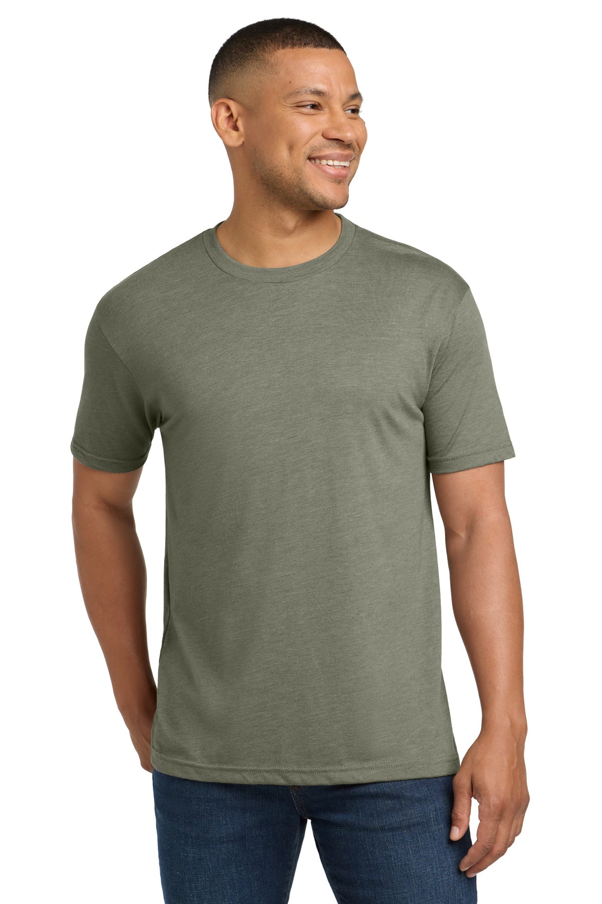 Next Level Apparel Adult Tri-Blend Tee. NL6010 - Venetian Gray - front