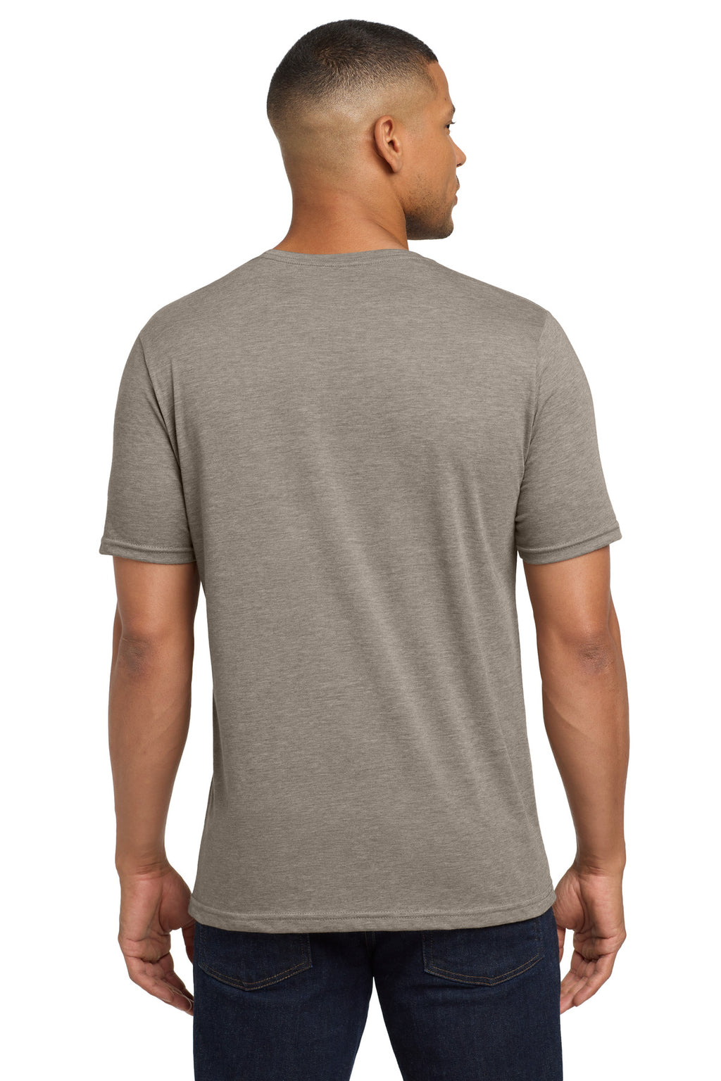 Next Level Apparel Adult Poly/Cotton Tee. NL6200 - Ash - back