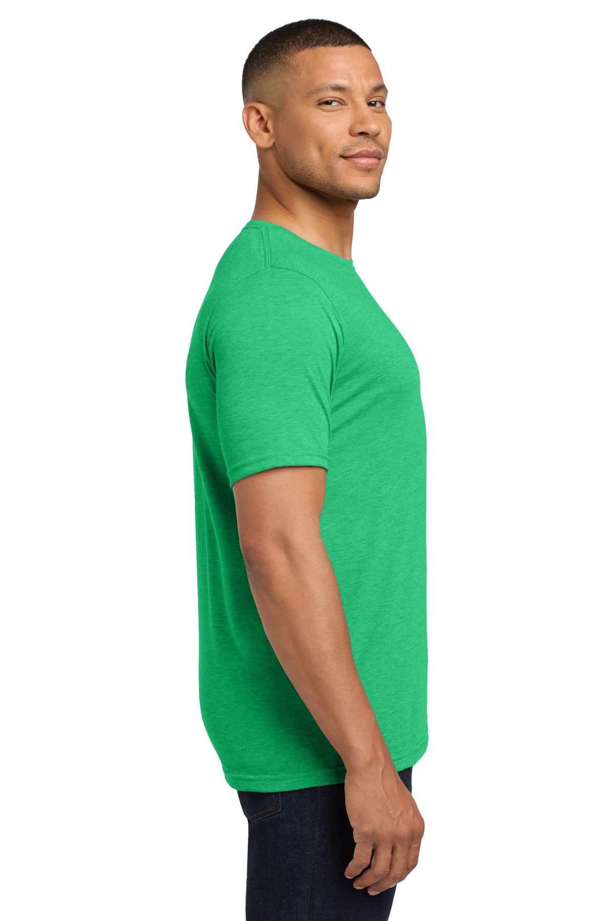 Next Level Apparel Adult Poly/Cotton Tee. NL6200 - Envy - side