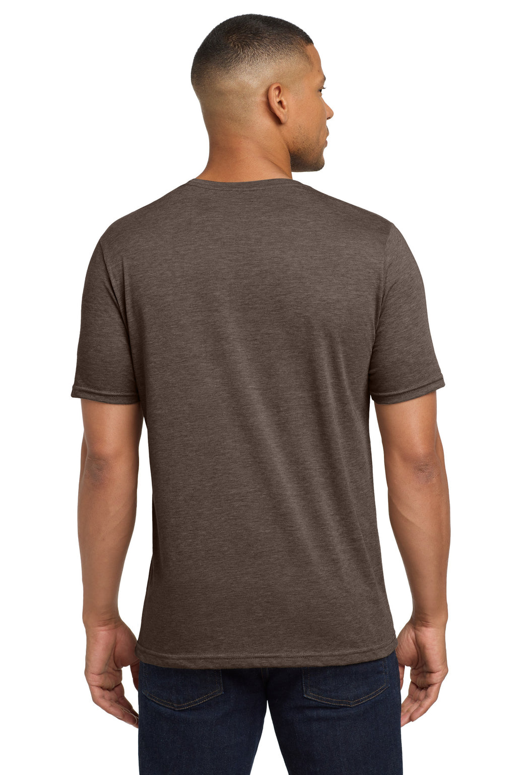 Next Level Apparel Adult Poly/Cotton Tee. NL6200 - Espresso - back