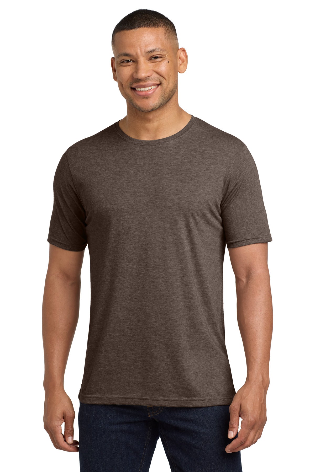 Next Level Apparel Adult Poly/Cotton Tee. NL6200 - Espresso - front