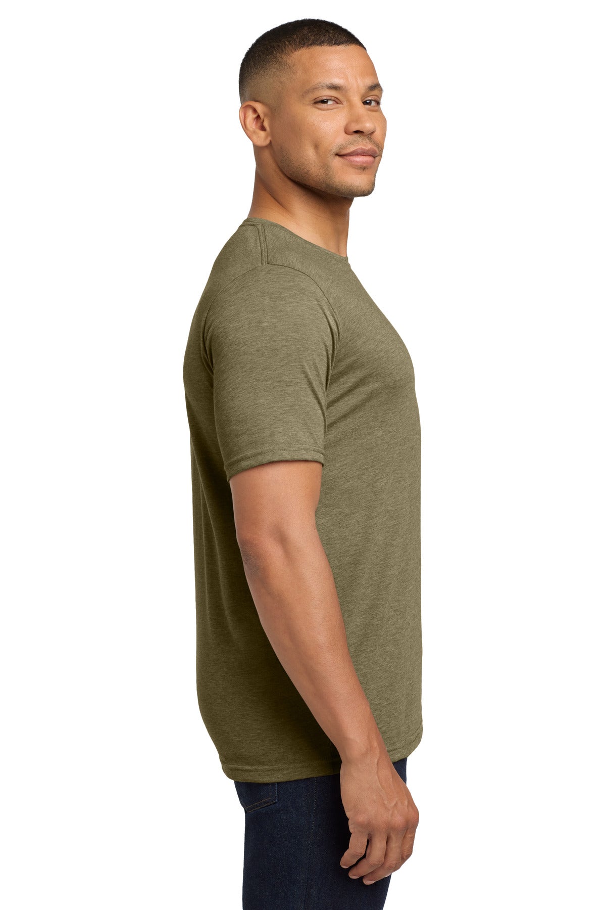 Next Level Apparel Adult Poly/Cotton Tee. NL6200 - Sage - side