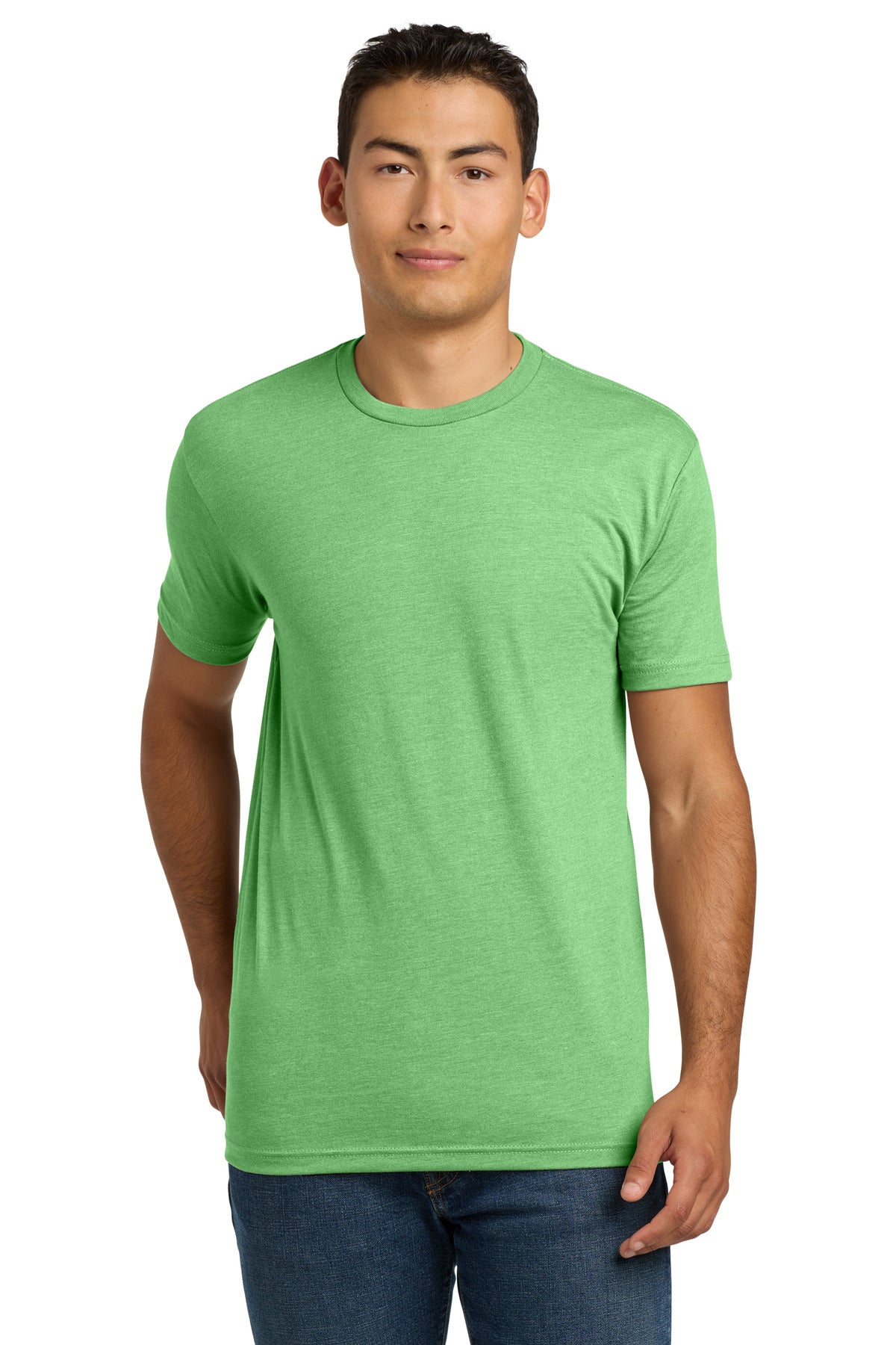 Next Level Apparel Adult CVC Tee. NL6210 - Apple Green - front