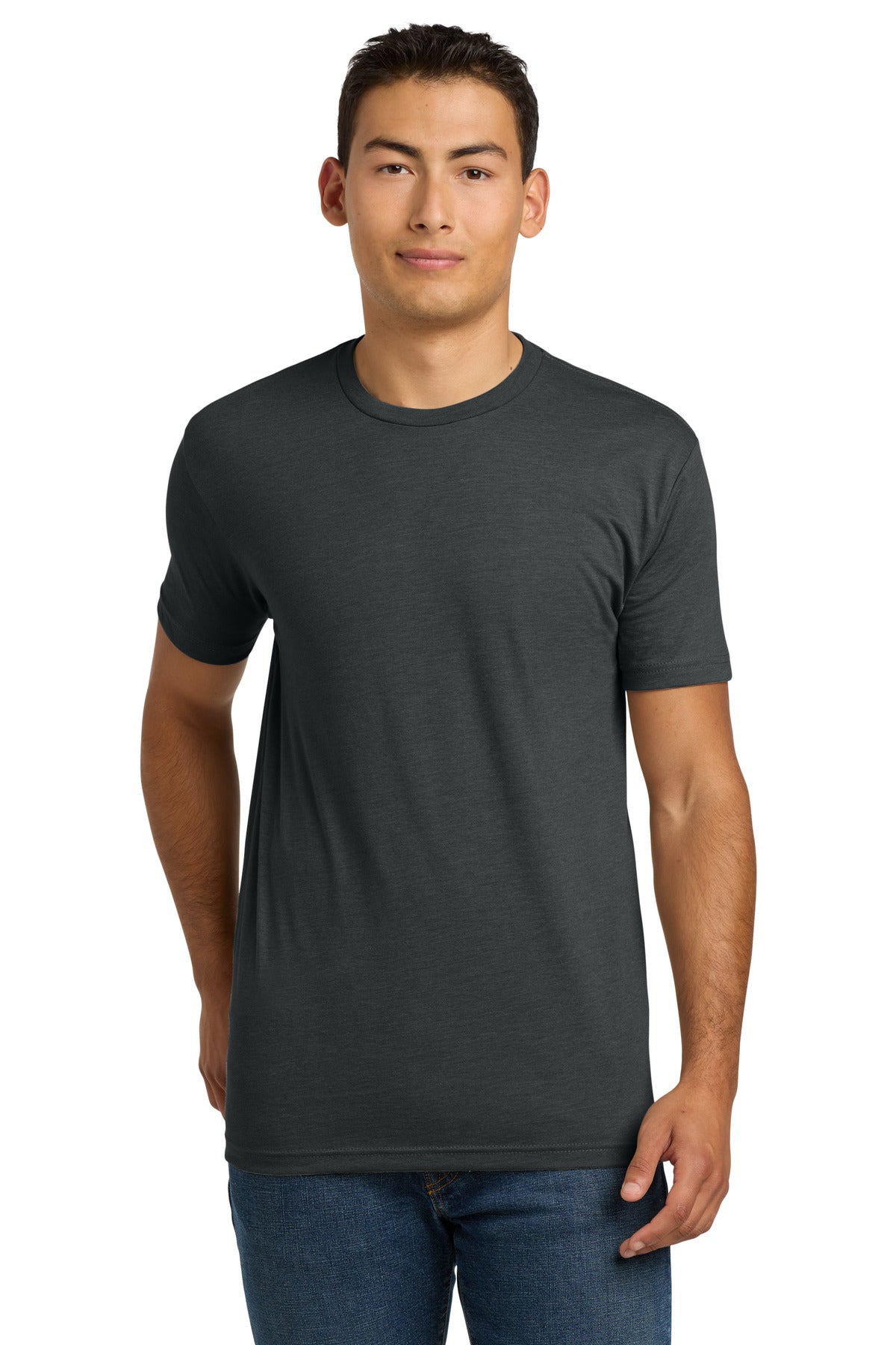 Next Level Apparel Adult CVC Tee. NL6210 - Charcoal - front