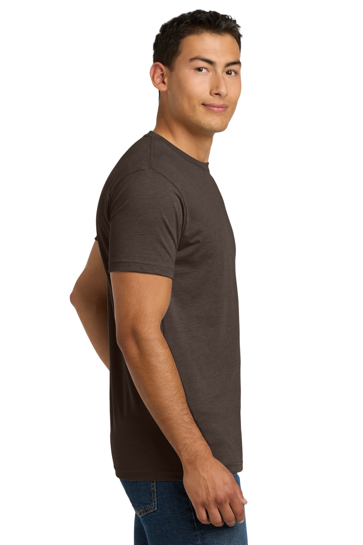 Next Level Apparel Adult CVC Tee. NL6210 - Espresso - side