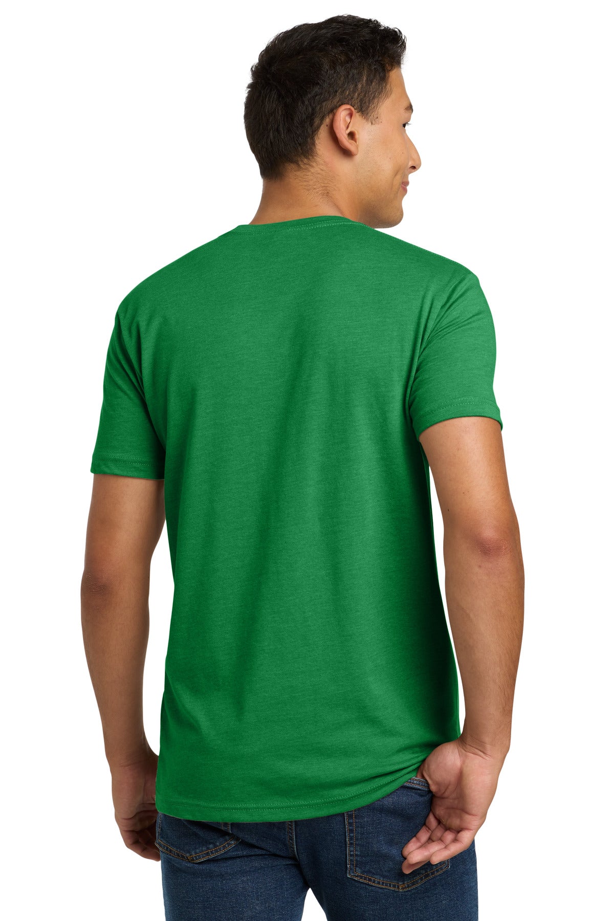 Next Level Apparel Adult CVC Tee. NL6210 - Kelly Green - back