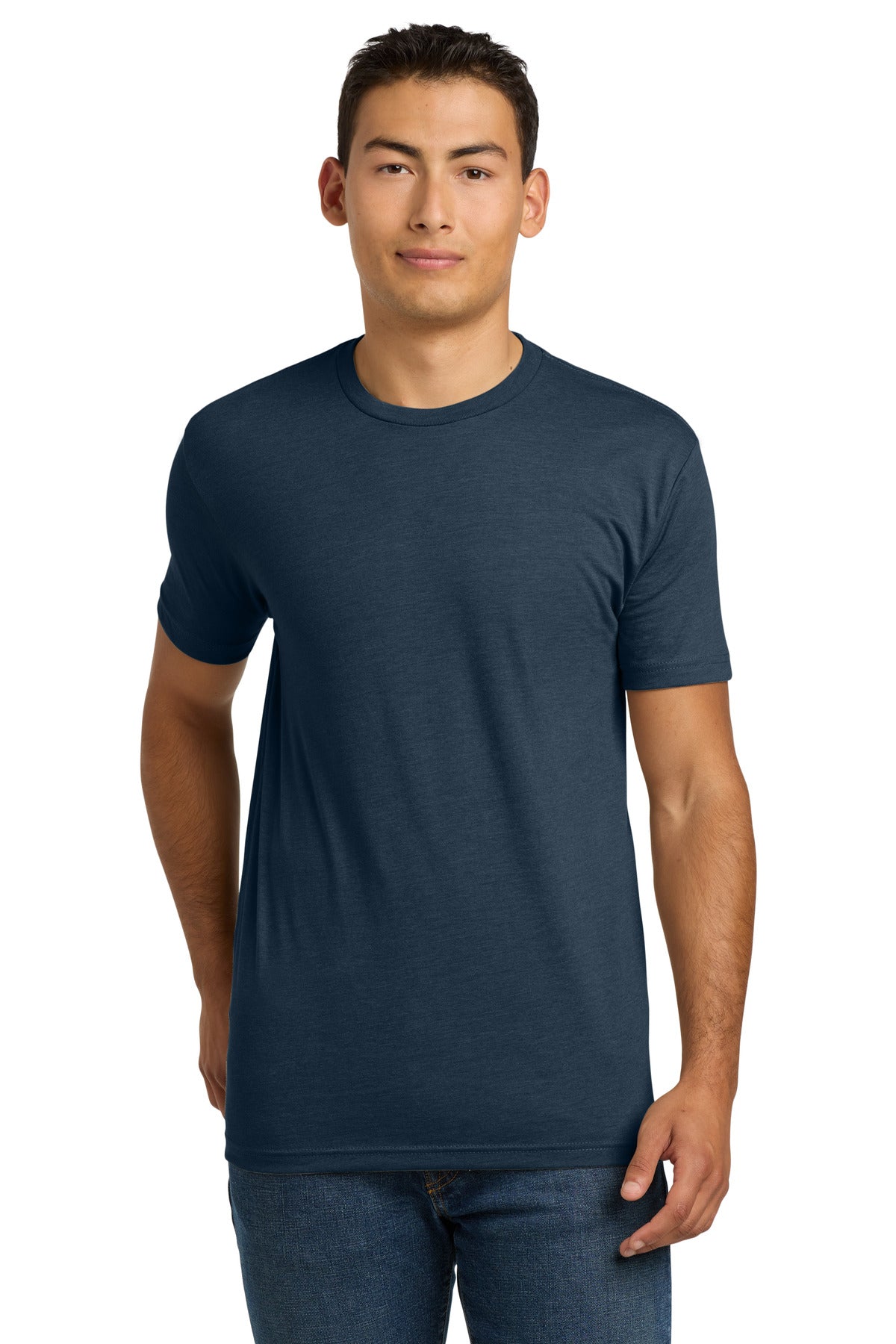Next Level Apparel Adult CVC Tee. NL6210 - Midnight Navy - front