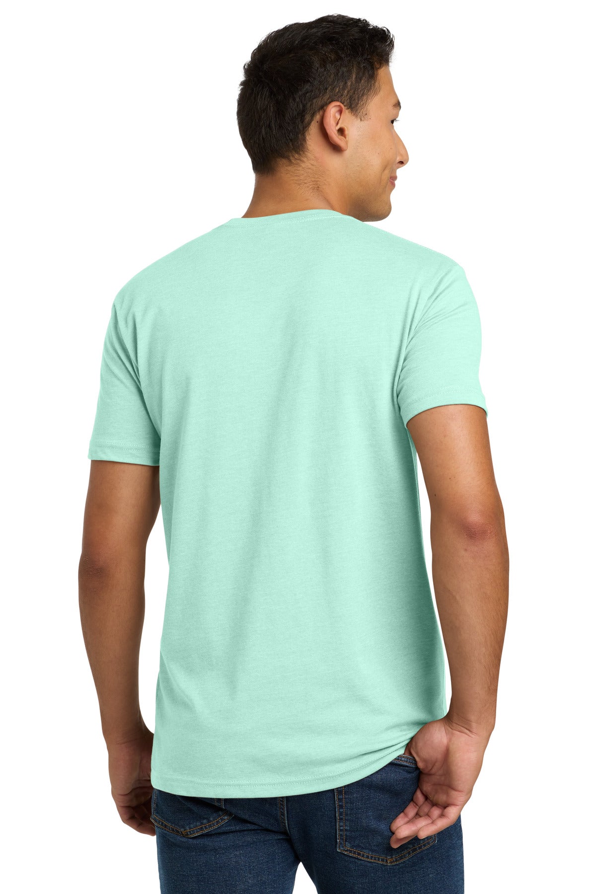 Next Level Apparel Adult CVC Tee. NL6210 - Mint - back