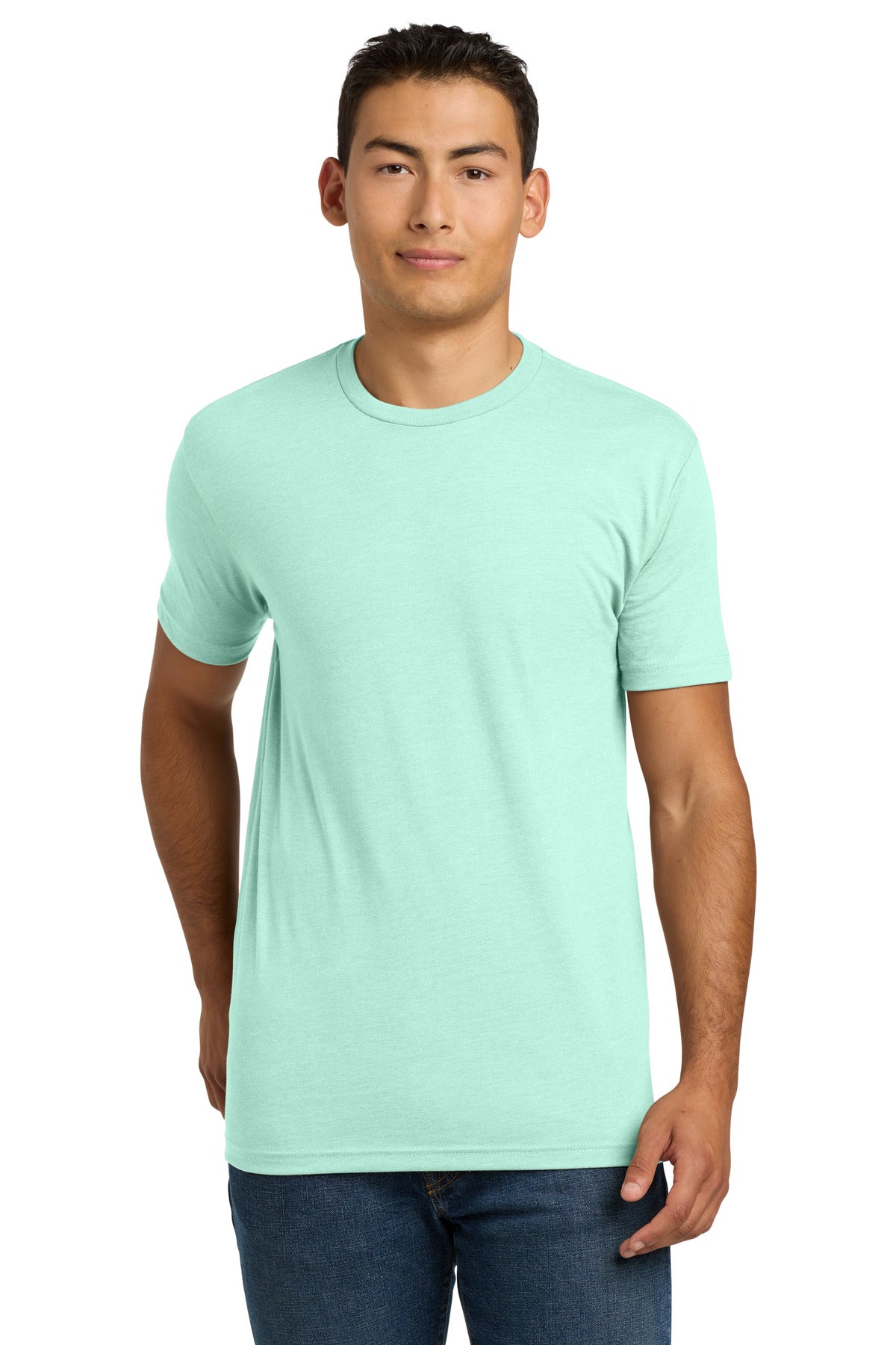 Next Level Apparel Adult CVC Tee. NL6210 - Mint - front