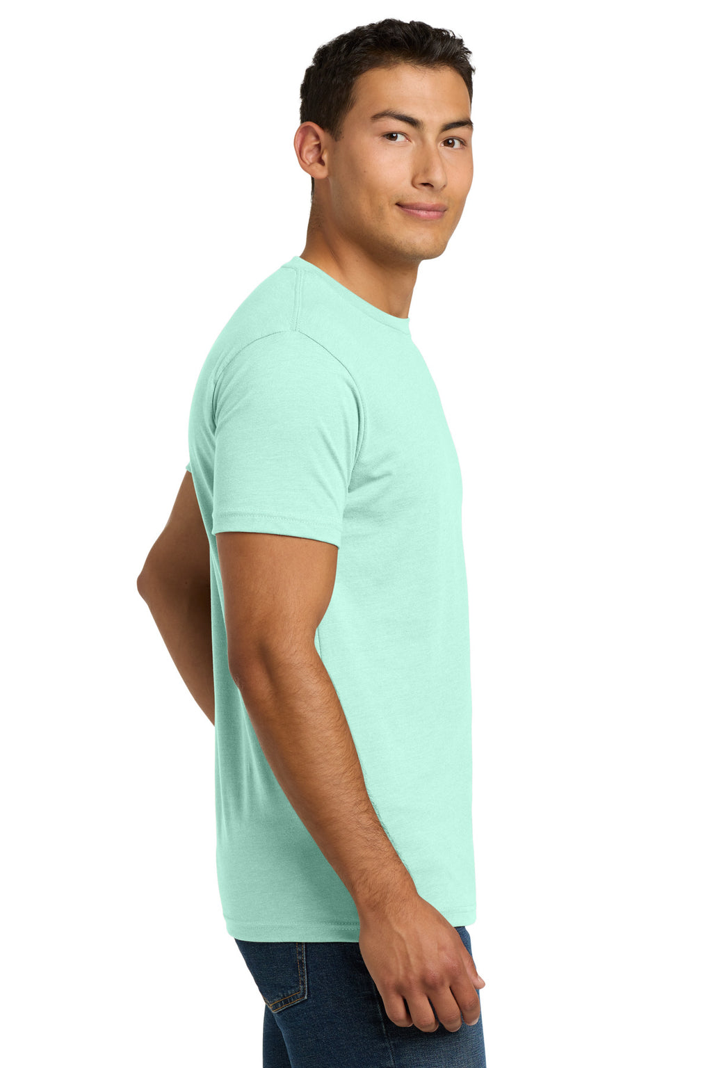 Next Level Apparel Adult CVC Tee. NL6210 - Mint - side