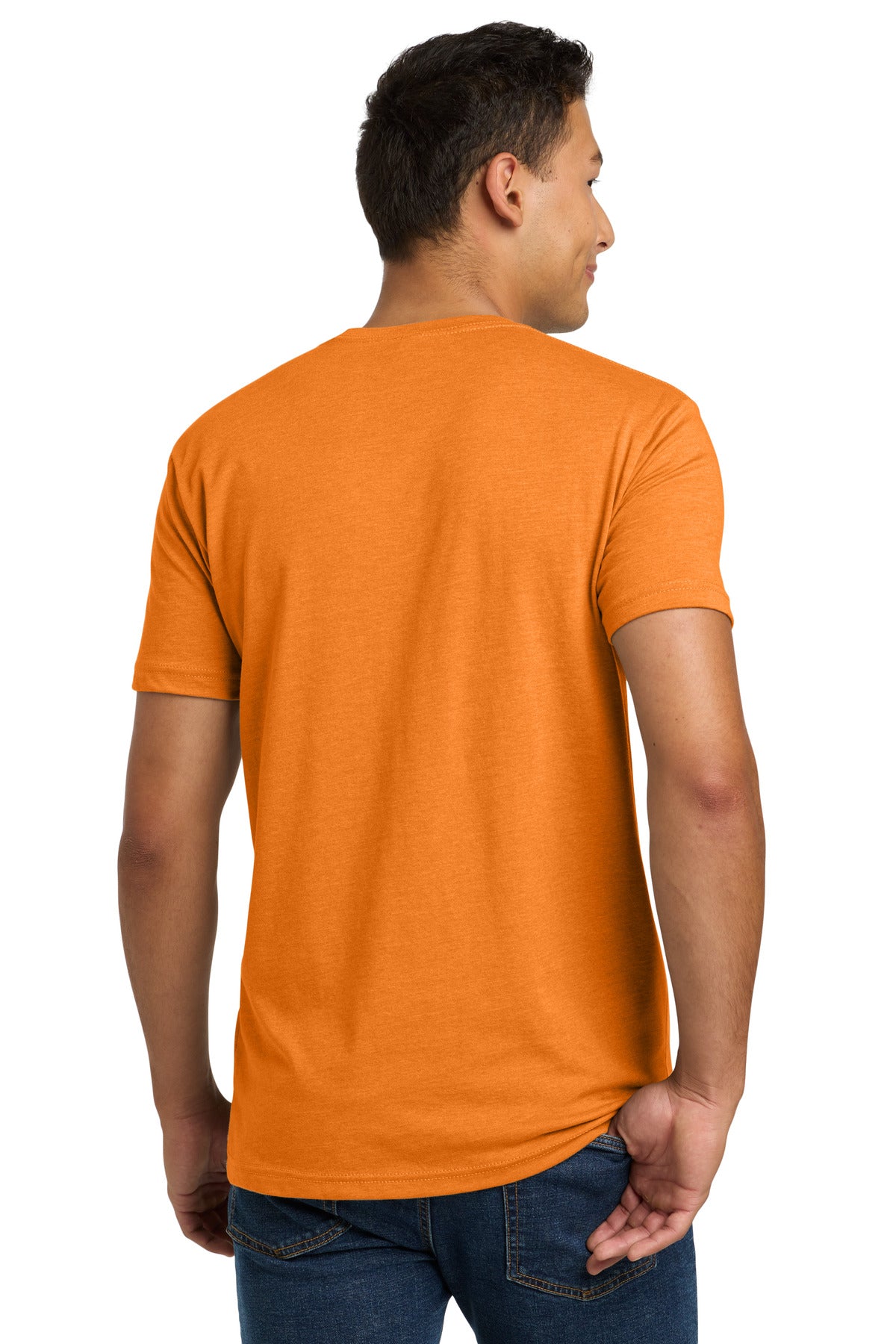 Next Level Apparel Adult CVC Tee. NL6210 - Orange - back