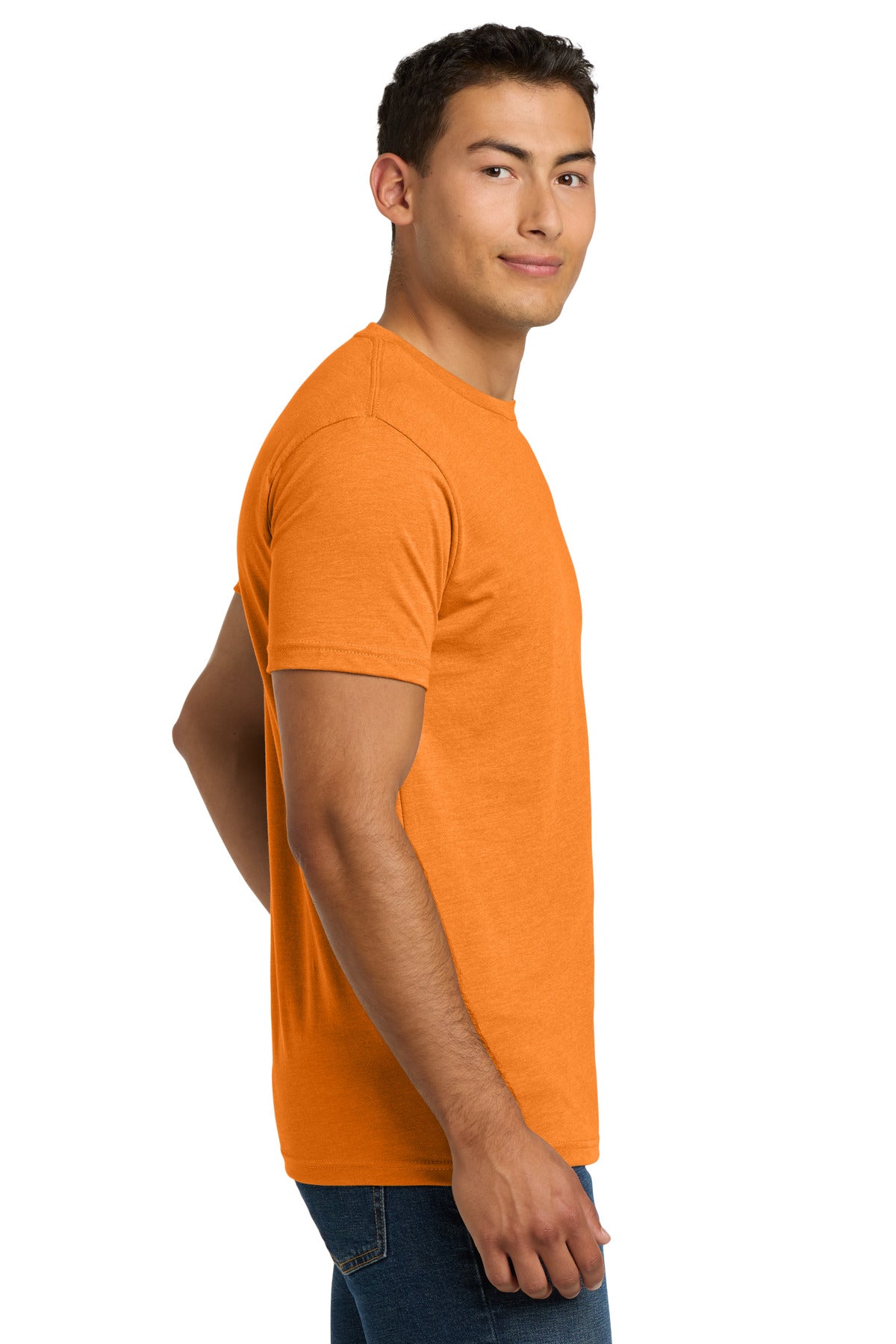 Next Level Apparel Adult CVC Tee. NL6210 - Orange - side