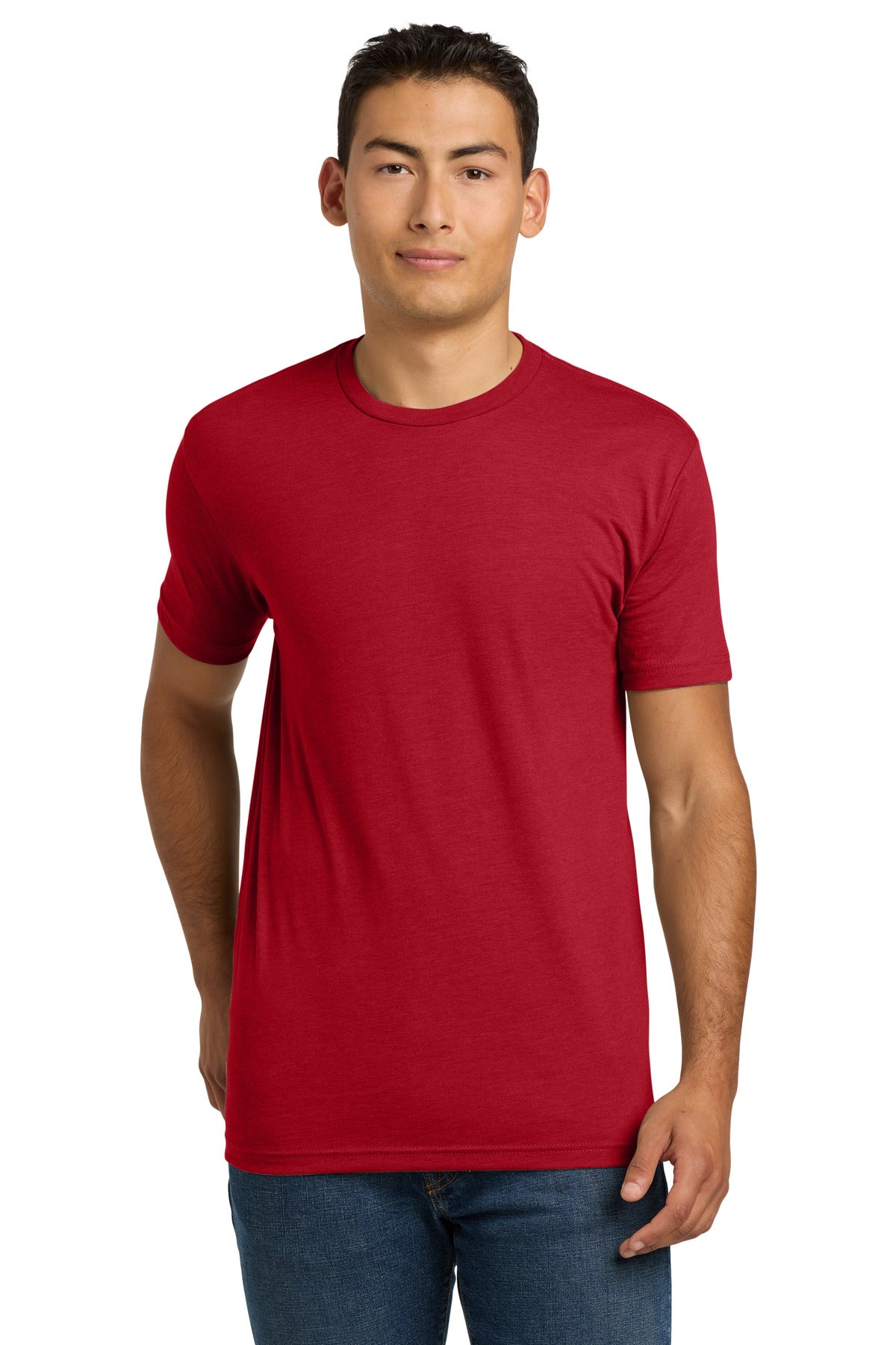 Next Level Apparel Adult CVC Tee. NL6210 - Red - front