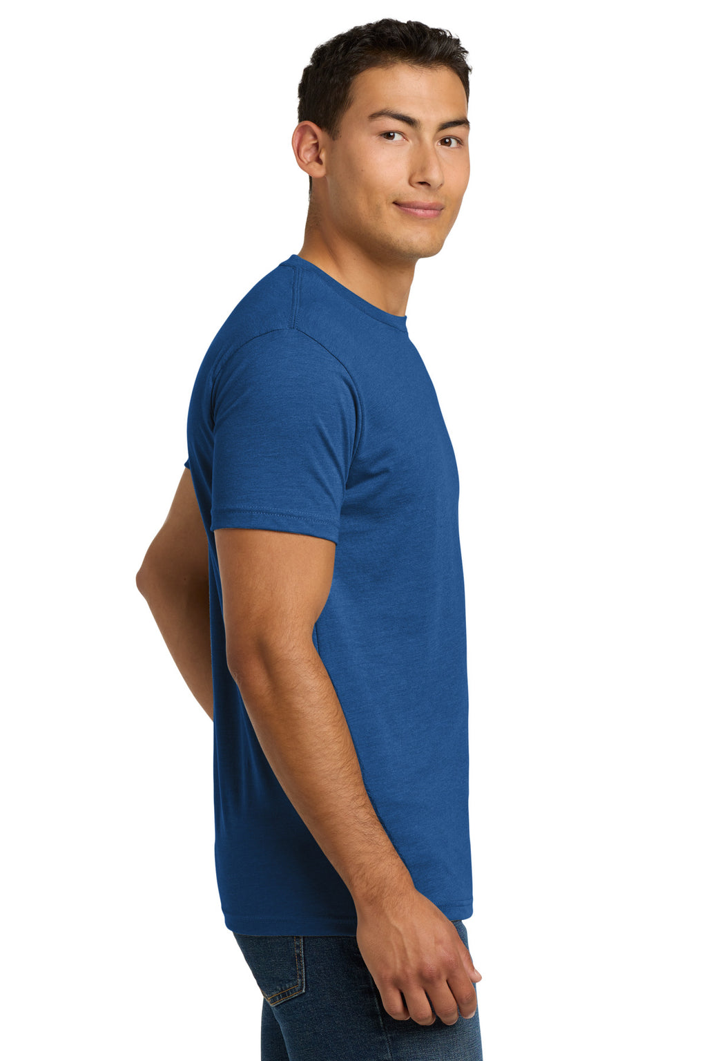Next Level Apparel Adult CVC Tee. NL6210 - Royal - side