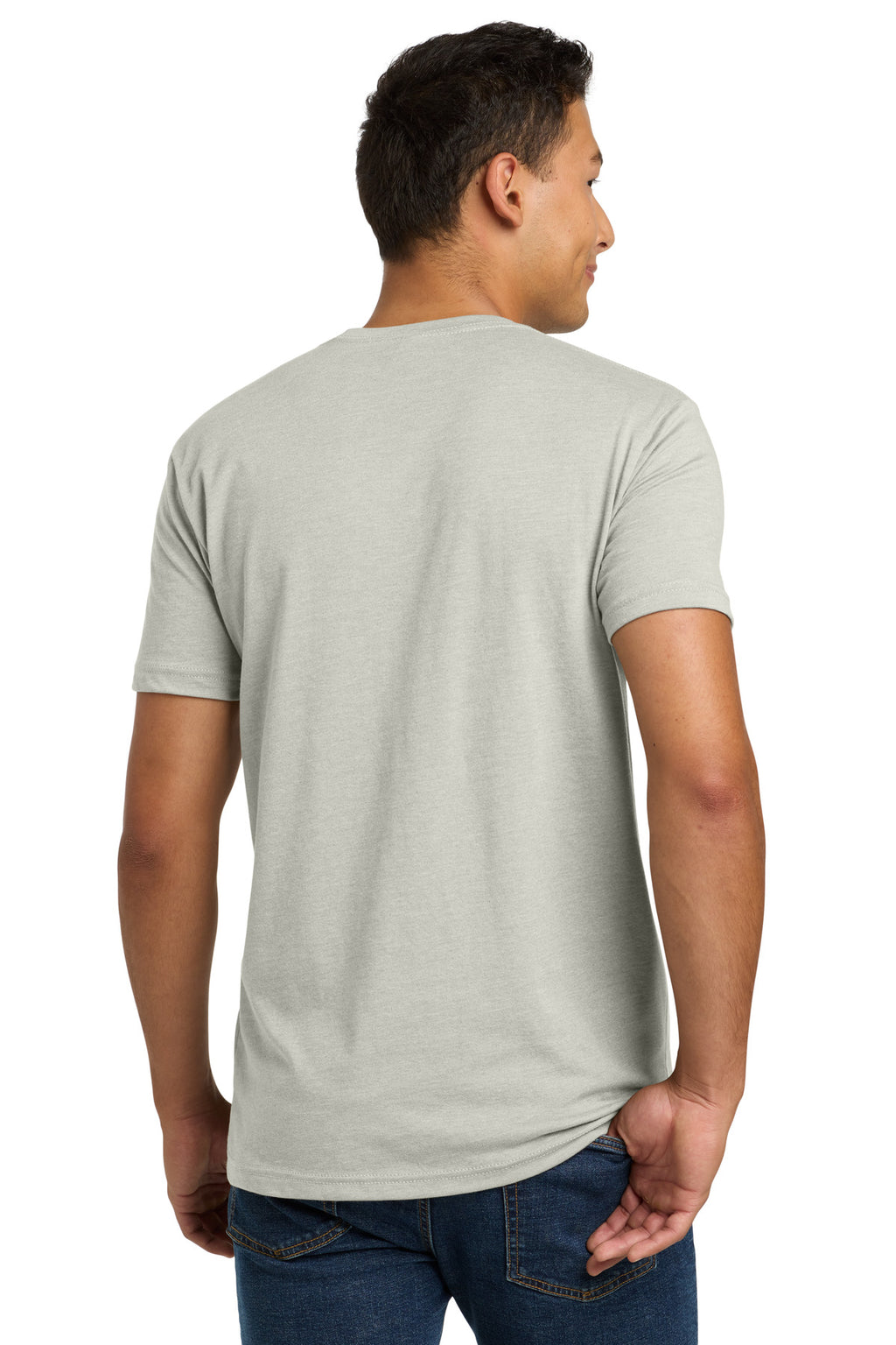 Next Level Apparel Adult CVC Tee. NL6210 - Sand - back