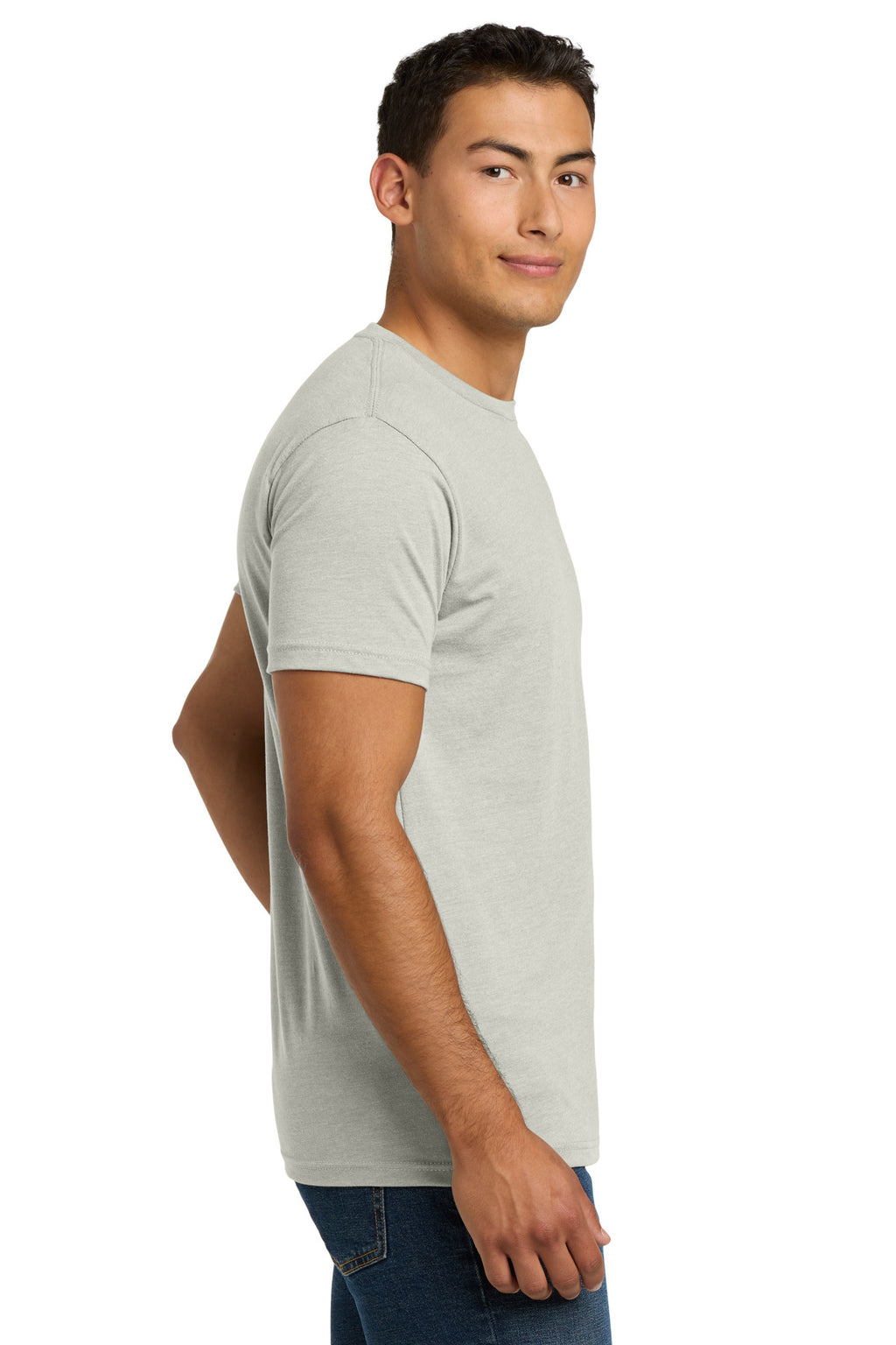 Next Level Apparel Adult CVC Tee. NL6210 - Sand - side