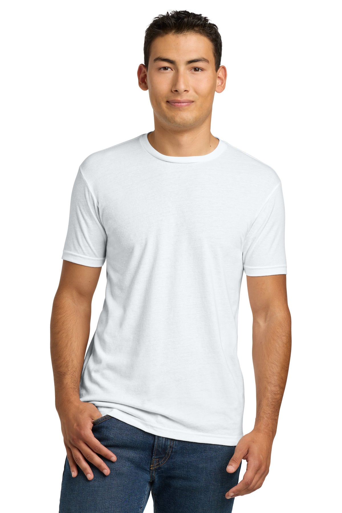 Next Level Apparel Adult CVC Tee. NL6210 - White - front
