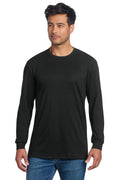 Next Level Apparel Adult CVC Long Sleeve Tee NL6211 - Black - front