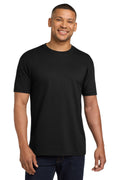 Next Level Apparel Adult CVC Sueded Tee. NL6410 - Black - front